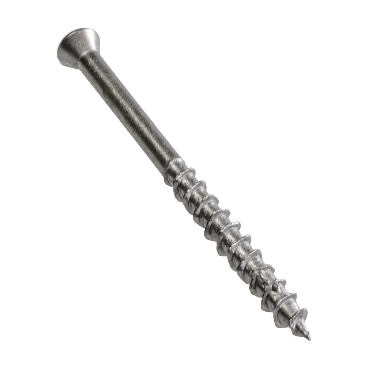 Simpson Strong-Tie T07225WP-RP85 Deck-Drive DWP WOOD SS Screw,  #7 x 2-1/4-in. T15, Trim Head, Type 316, 85-Pack - Image 2