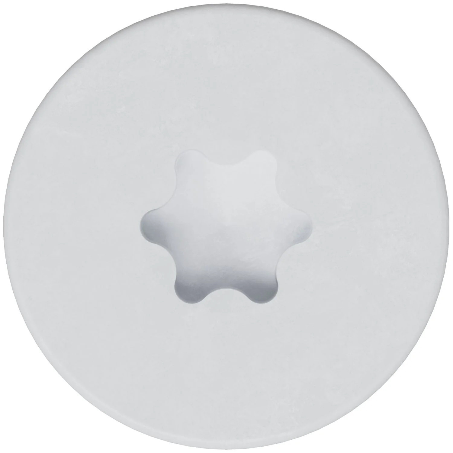 Simpson Strong-Tie T08175FS75WH01 Fascia Board Screw,  #8 x 1-3/4-in. T-20 6-Lobe Pancake Head Type 316, White 01, 75-Pack - Image 3