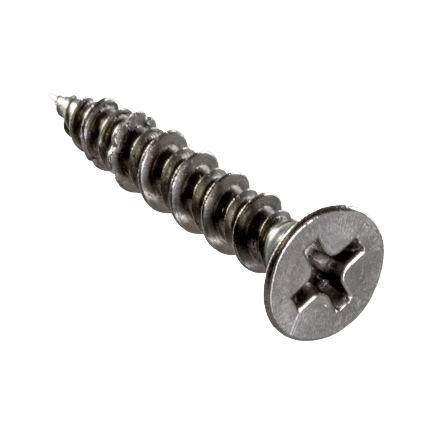 Simpson Strong-Tie T08J100FX-RP20 Marine Screw, Flat Head,  #8 x 1-in. #2 Phillips Drive, Type 316, 20-Pack - Image 2