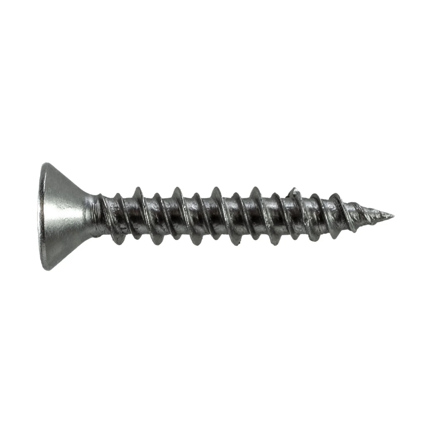 Simpson Strong-Tie T08J100FXC Marine Screw, Flat Head,  #8 x 1-in. #2 Phillips Drive, Type 316, 100-Pack - Image 2
