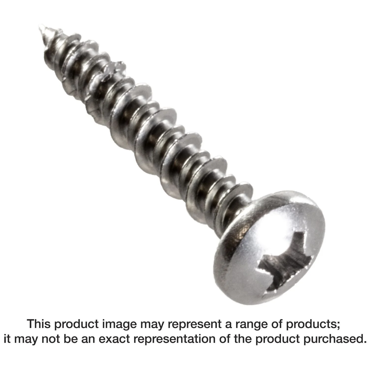 Simpson Strong-Tie T08J100PXC Marine Screw, Pan Head,  #8 x 1-in. #2 Phillips Drive, Type 316, 100-Pack - Image 1