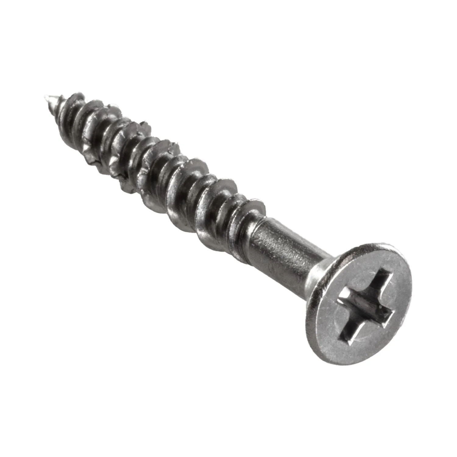 Simpson Strong-Tie T08J125FXM Marine Screw, Flat Head,  #8 x 1-1/4-in. #2 Phillips Drive, Type 316, 1000-Pack - Image 2