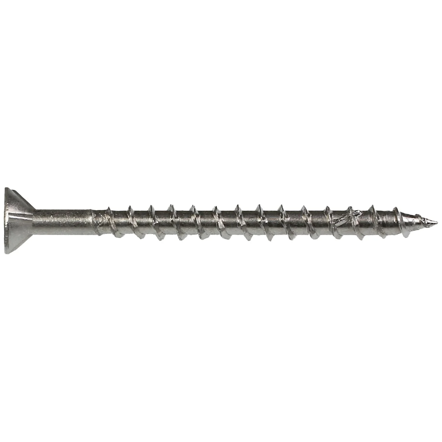 Simpson Strong-Tie T10200WP5 Deck-Drive DWP WOOD SS Screw,  #10 x 2-in. T-25, Flat Head, Type 316, 5-lb. - Image 2