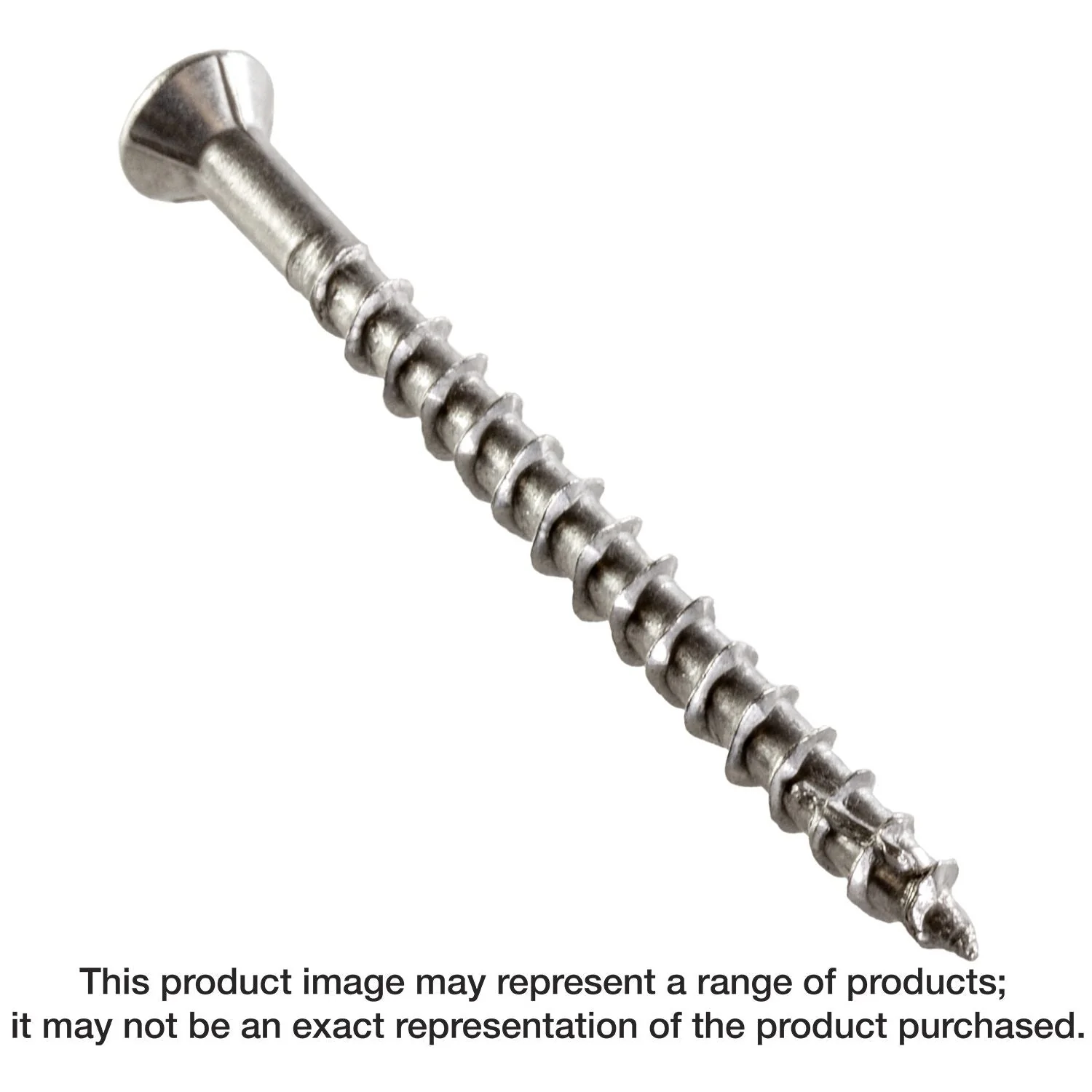 Simpson Strong-Tie T10250WP-RP200 Deck-Drive DWP WOOD SS Screw,  #10 x 2-1/2-in. T25, Flat Head, Type 316, 200-Pack - Image 3
