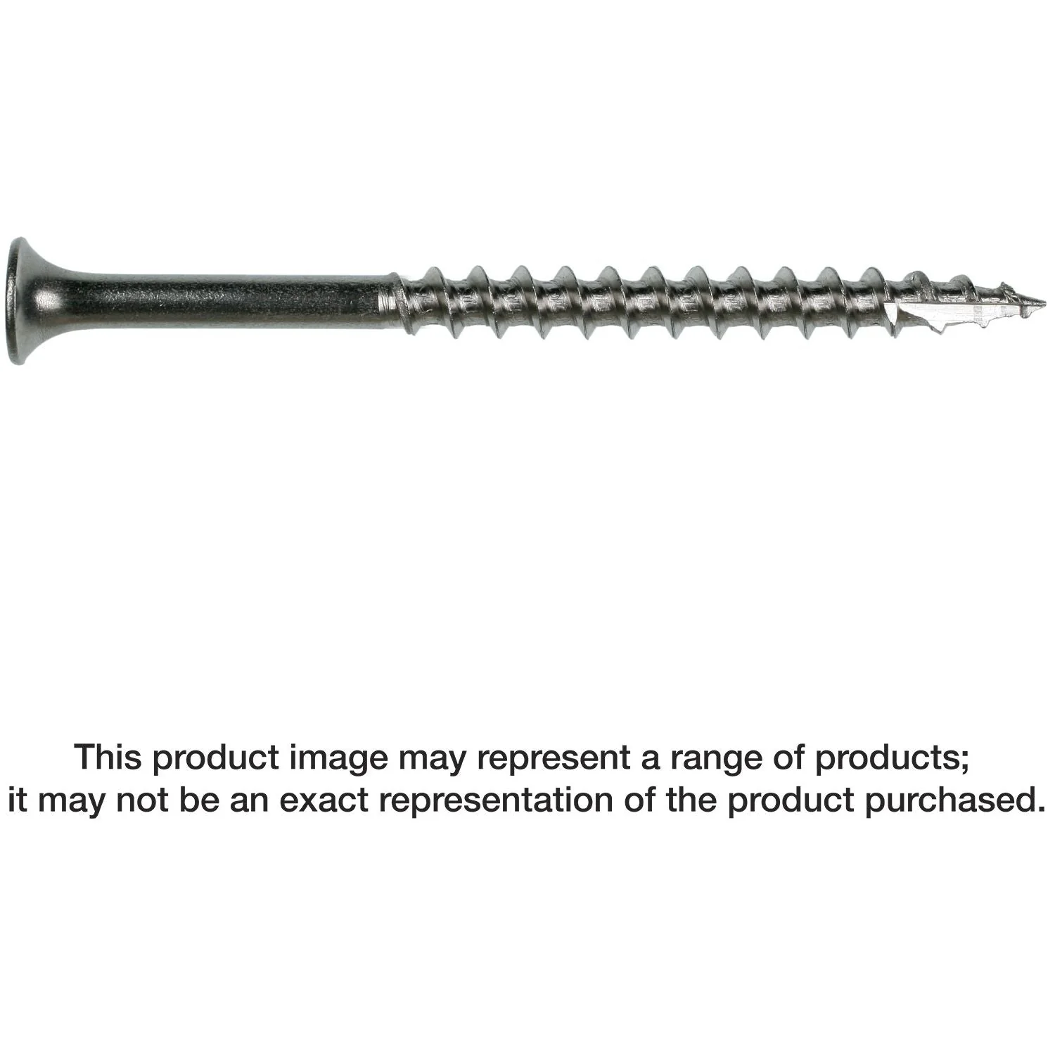 Simpson Strong-Tie T10300DT5 Bugle-Head Wood Screw, 6-Lobe Drive,  #10 x 3-in. T25, Type 316, 5-lb. - Image 1