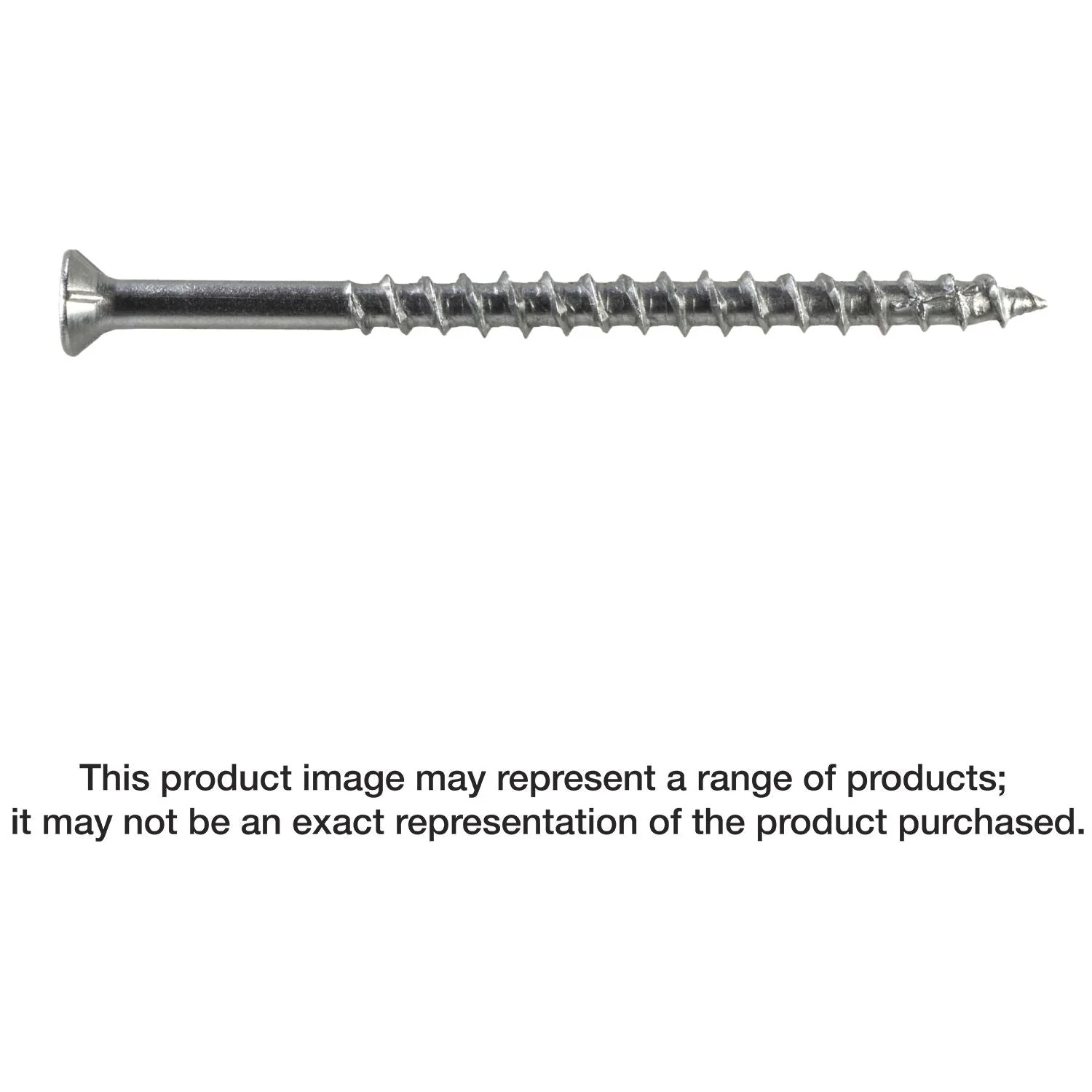 Simpson Strong-Tie T10300WP5 Deck-Drive DWP WOOD SS Screw,  #10 x 3-in. T-25, Flat Head, Type 316, 5-lb. - Image 1