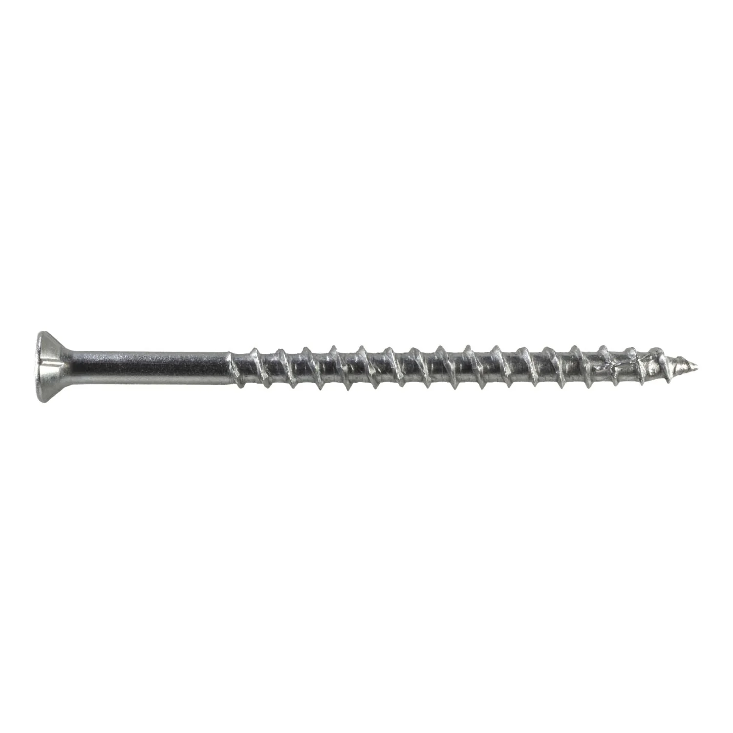 Simpson Strong-Tie T10300WPB Deck-Drive DWP WOOD SS Screw,  #10 x 3-in. T25, Flat Head, Type 316, 1750-Pack - Image 2