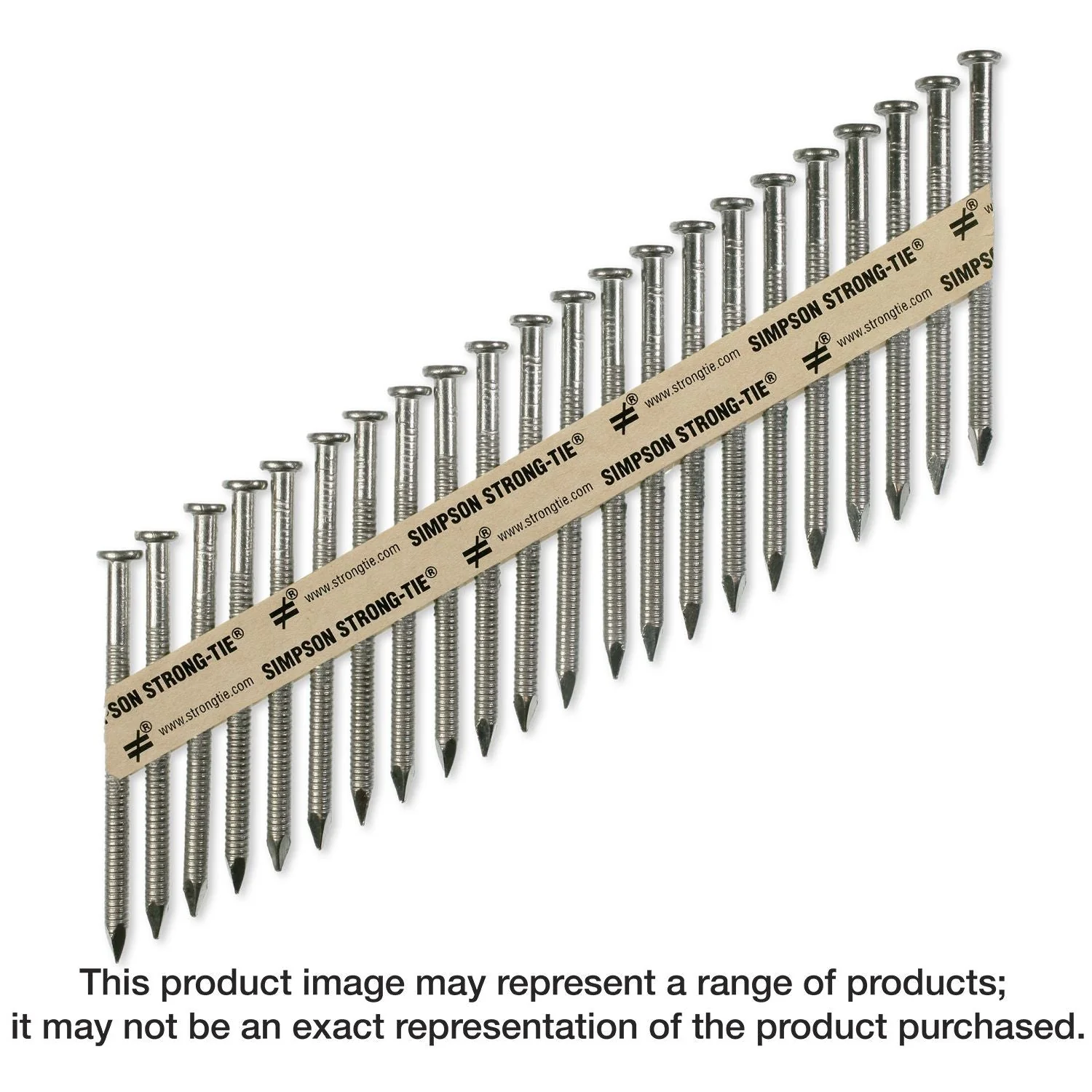 Simpson Strong-Tie T10A150MCN Strong-Drive 33° SCNR RING-SHANK CONNECTOR Nail,  1-1/2-in. x .131-in. Type 316, 1500-Pack - Image 3