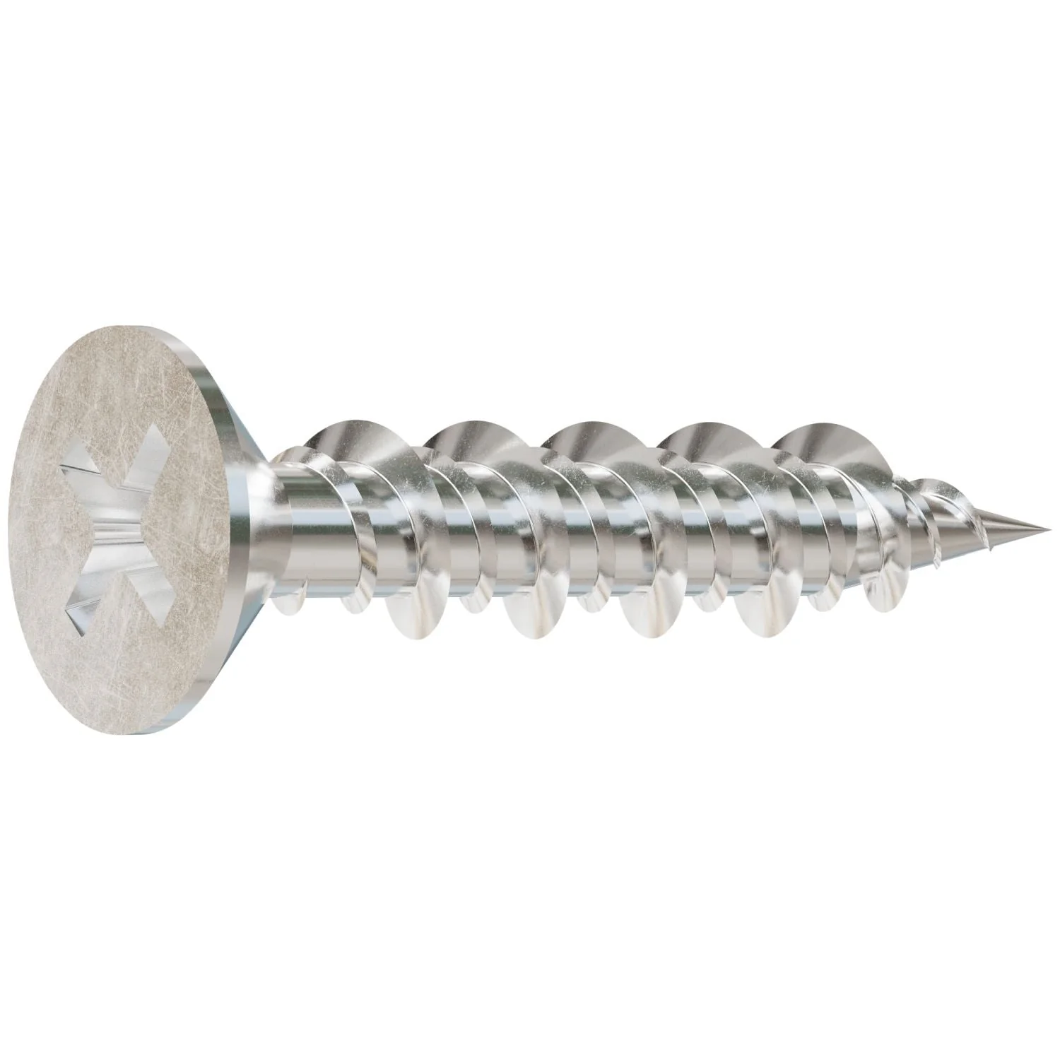 Simpson Strong-Tie T10J100FXC Marine Screw, Flat Head,  #10 x 1-in. #2 Phillips Drive, Type 316, 100-Pack - Image 2