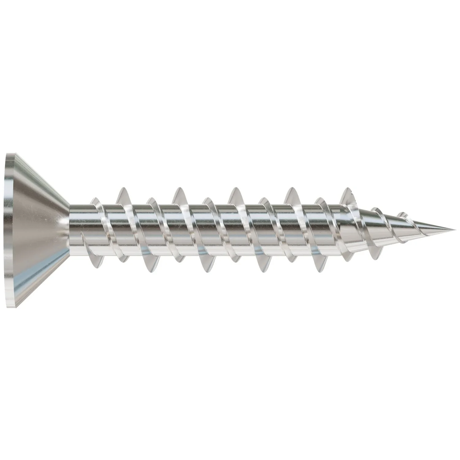 Simpson Strong-Tie T10J100FXC Marine Screw, Flat Head,  #10 x 1-in. #2 Phillips Drive, Type 316, 100-Pack - Image 3
