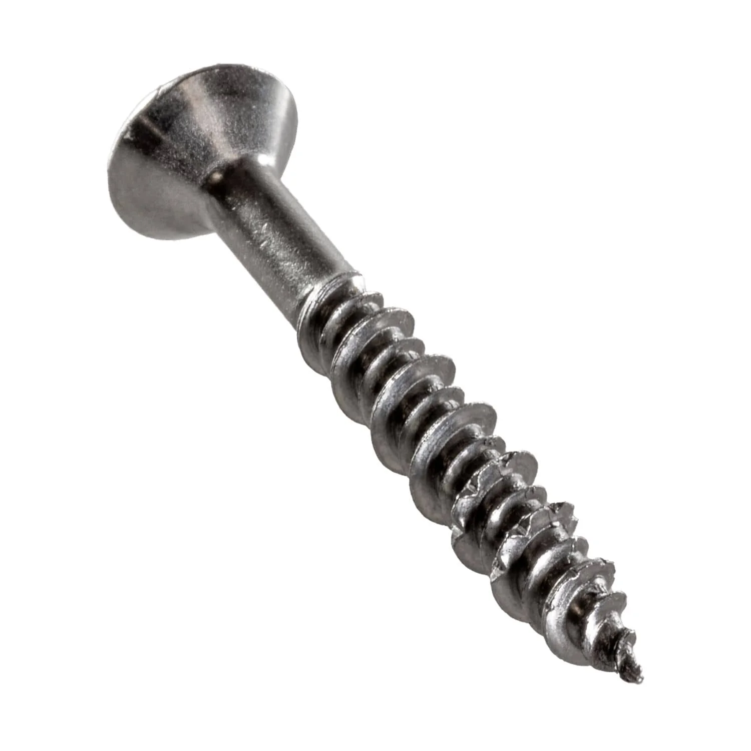Simpson Strong-Tie T10J150FXC Marine Screw, Flat Head,  #10 x 1-1/2-in. #2 Phillips Drive, Type 316, 100-Pack - Image 2
