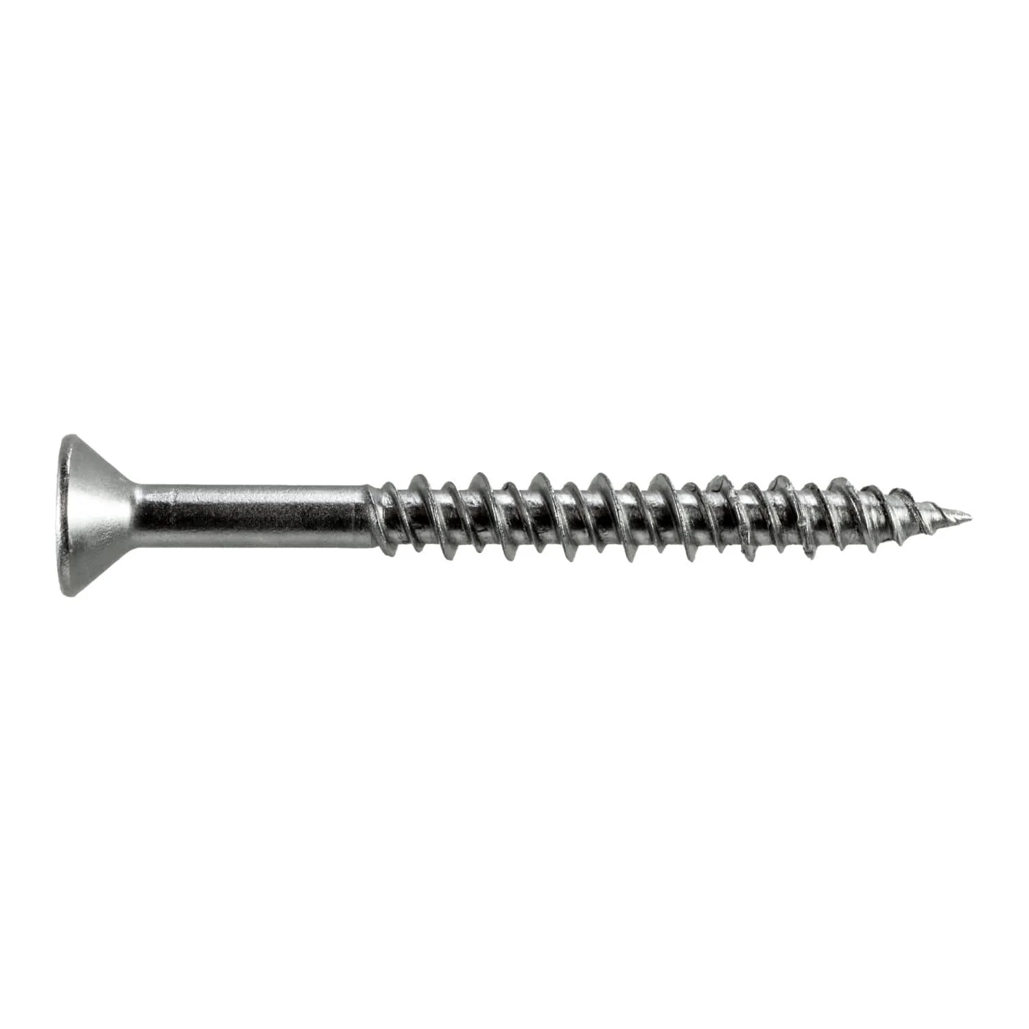Simpson Strong-Tie T10J200FXM Marine Screw, Flat Head,  #10 x 2-in. #2 Phillips Drive, Type 316, 1000-Pack - Image 2