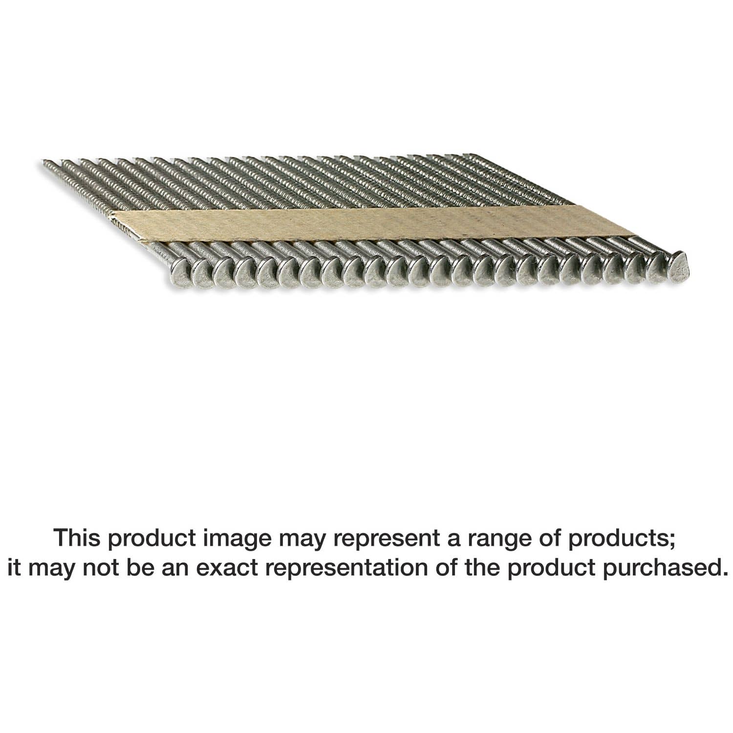 Simpson Strong-Tie T12A237T31 31°–34° Paper Tape, Clipped Head, Ring-Shank Nail,  2-3/8-in. Type 316, 1000-Pack - Image 1
