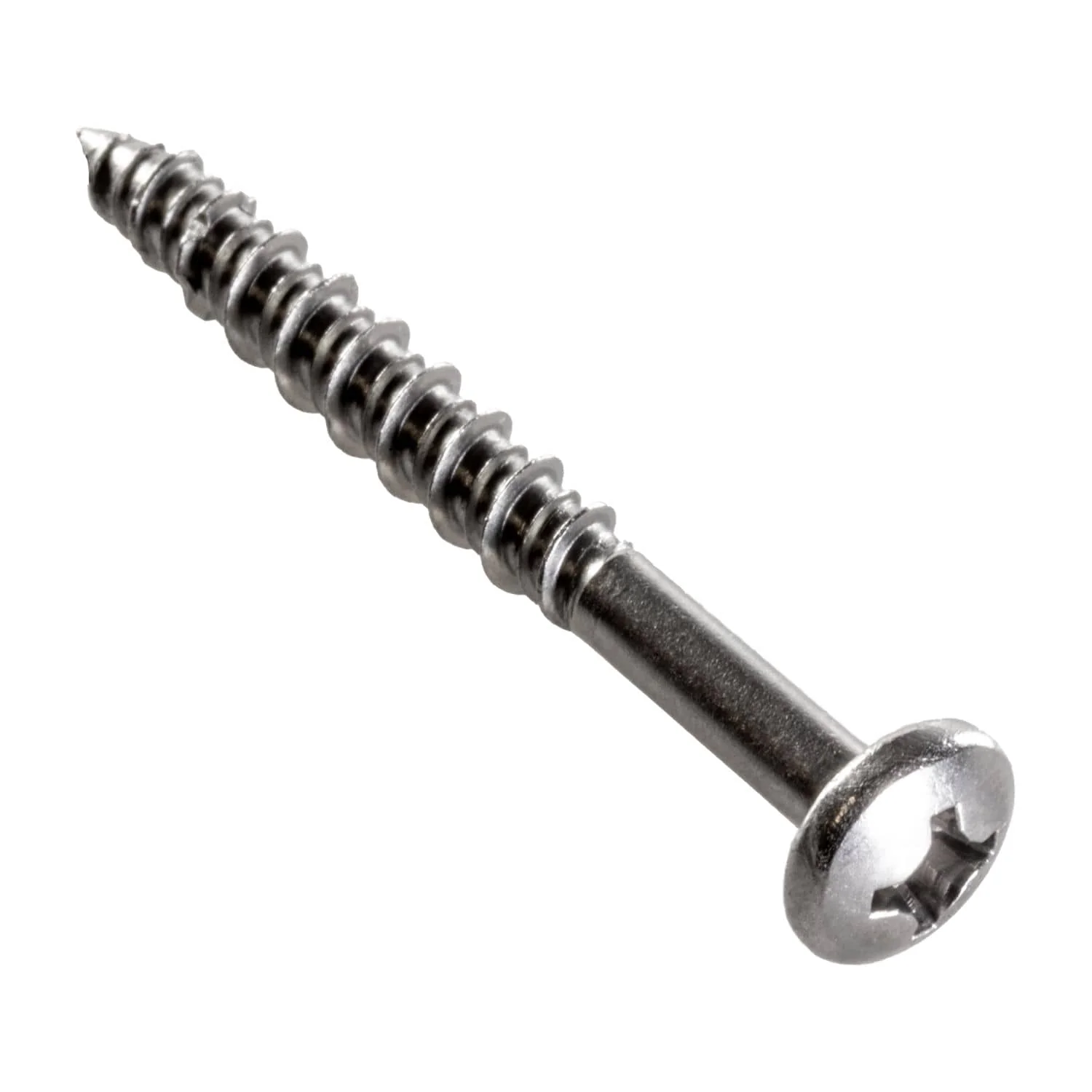Simpson Strong-Tie T12J200PXM Marine Screw, Pan Head,  #12 x 2-in. #3 Phillips Drive, Type 316, 1000-Pack - Image 2