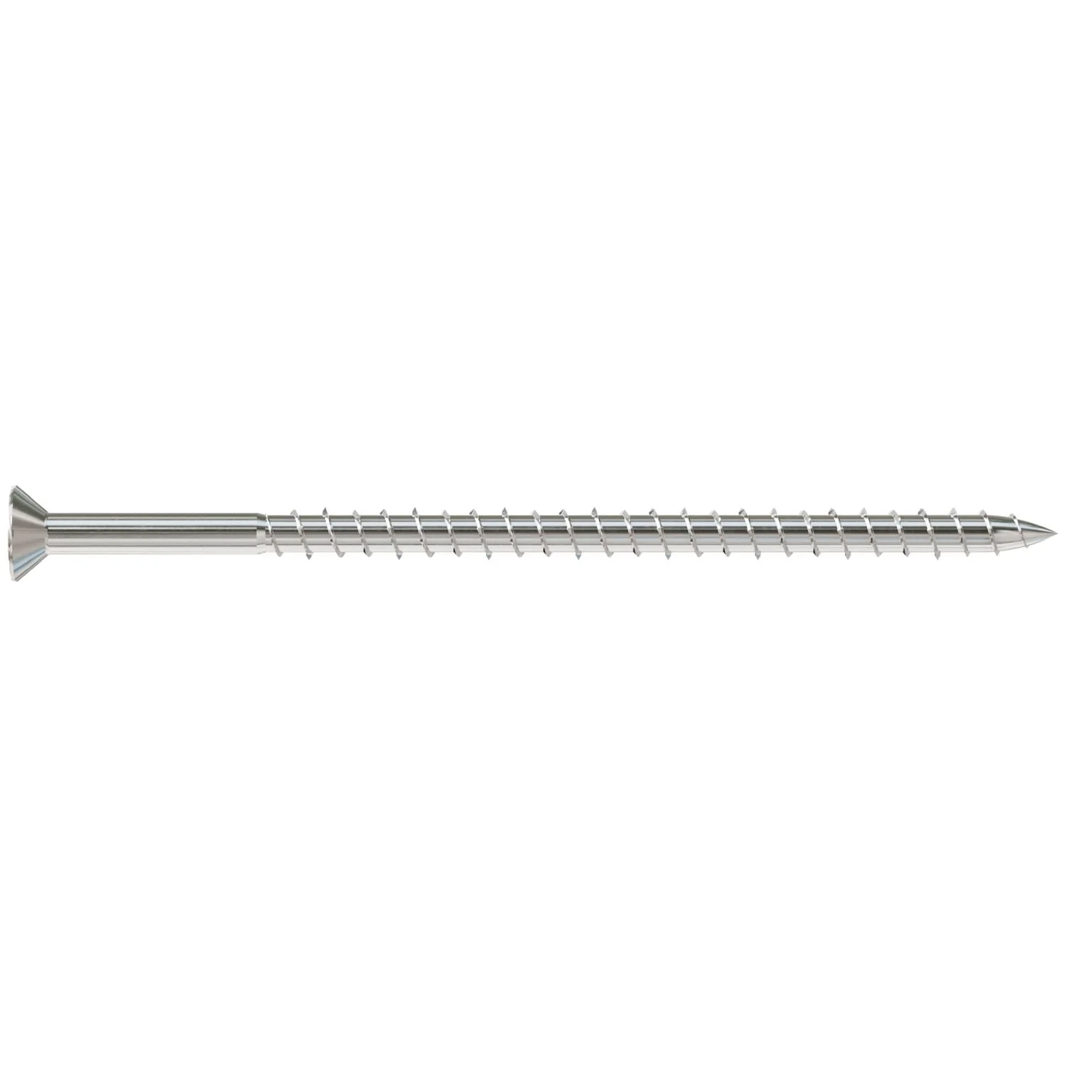 Simpson Strong-Tie Strong-Drive DWP Wood SS Screw, #14 x 5-in. T27, Flat Head, Type 316, 500-Pack (T14500WPB) - Image 1