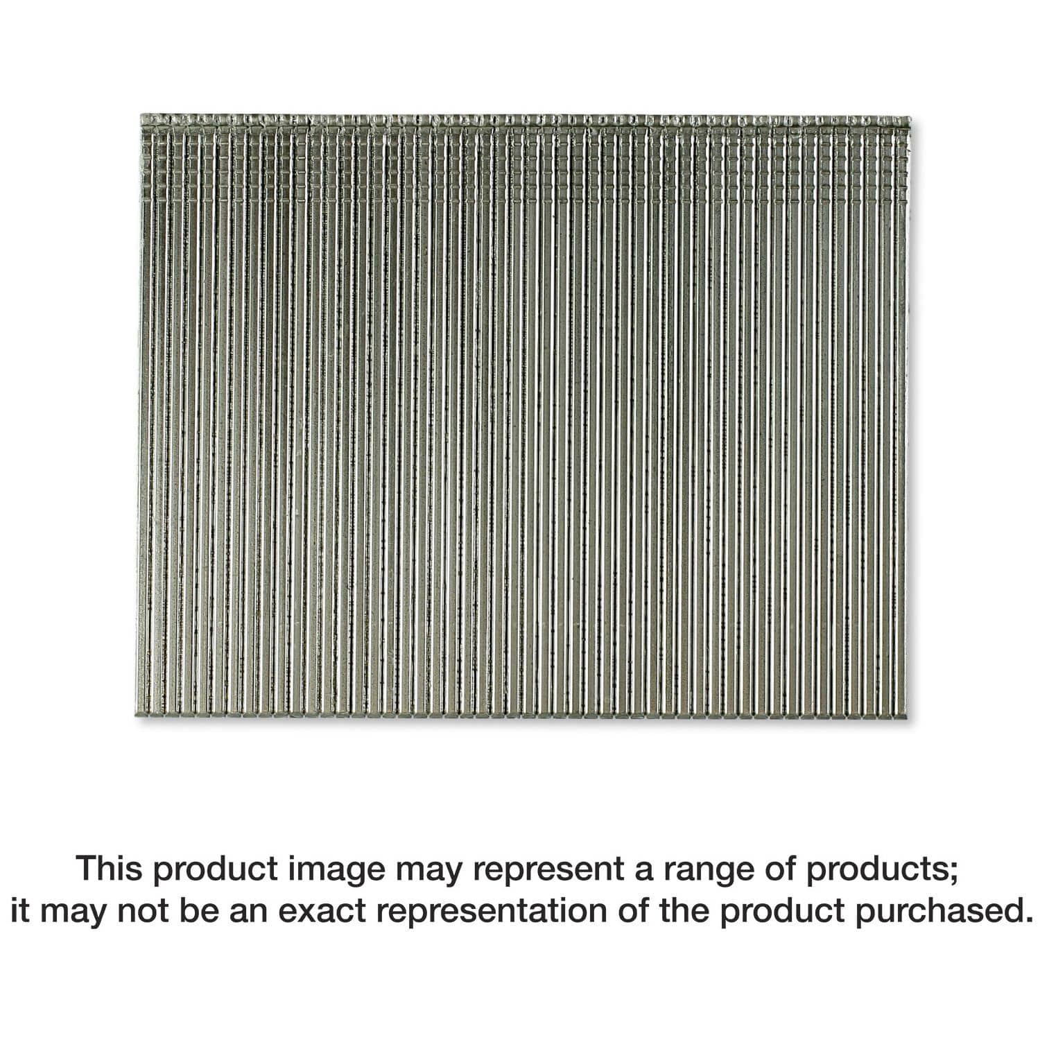 Simpson Strong-Tie T16N250FNB Straight, Adhesive Collation, T-Style Head, 16-Gauge Finishing Nail,  2-1/2-in. Type 316, 500-Pack - Image 1