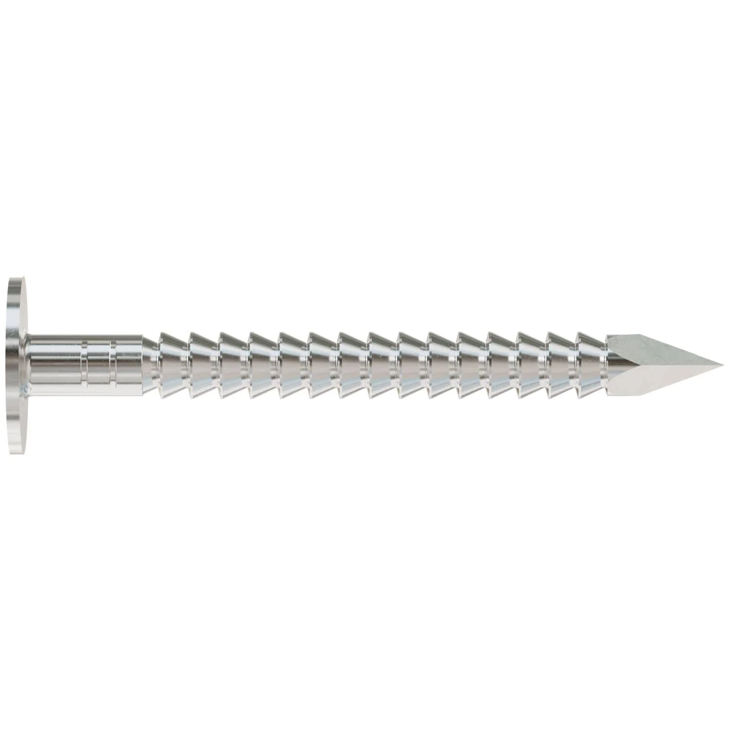 Simpson Strong-Tie T410ARNB Roofing Nail, Annular Ring Shank,  1-1/2-in. x .131-in. Type 316 Stainless Steel, 25-lb. - Image 2