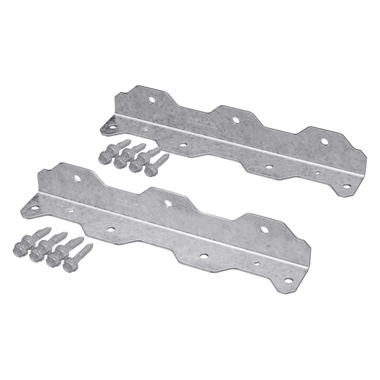 Simpson Strong-Tie 10-1/4-in. 12-Gauge ZMAX Galvanized Staircase Angle (TA10Z-R) - Image 2