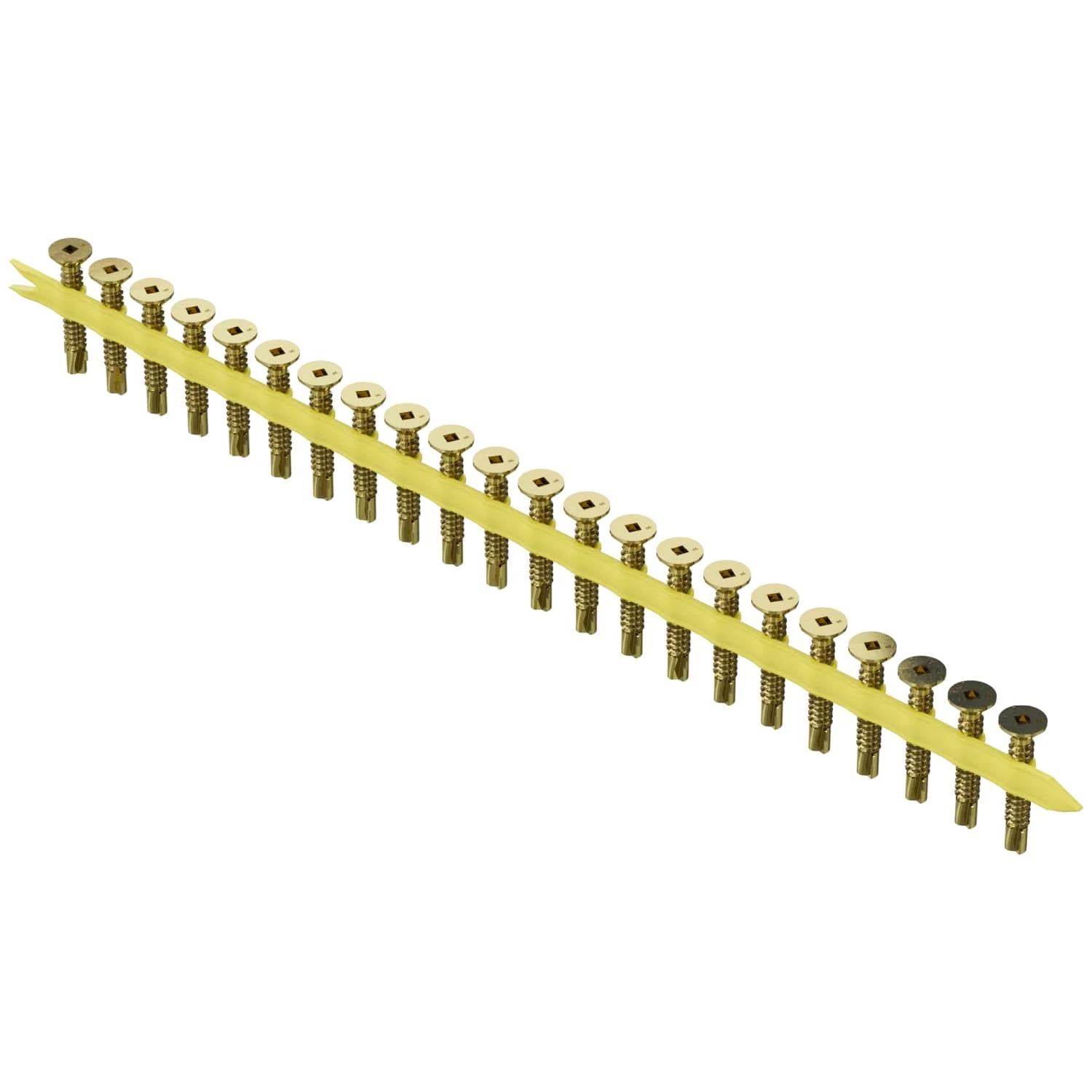 Simpson Strong-Tie TB1440S Strong-Drive TB WOOD-TO-STEEL Screw (Collated),  #14 x 1-9/16-in. Yellow Zinc, 1000-Pack - Image 2