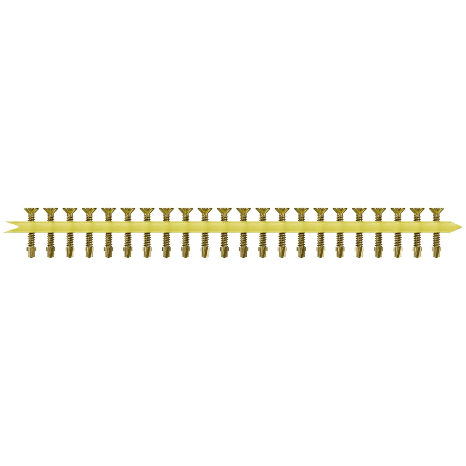 Simpson Strong-Tie TB1440S Strong-Drive TB WOOD-TO-STEEL Screw (Collated),  #14 x 1-9/16-in. Yellow Zinc, 1000-Pack - Image 3