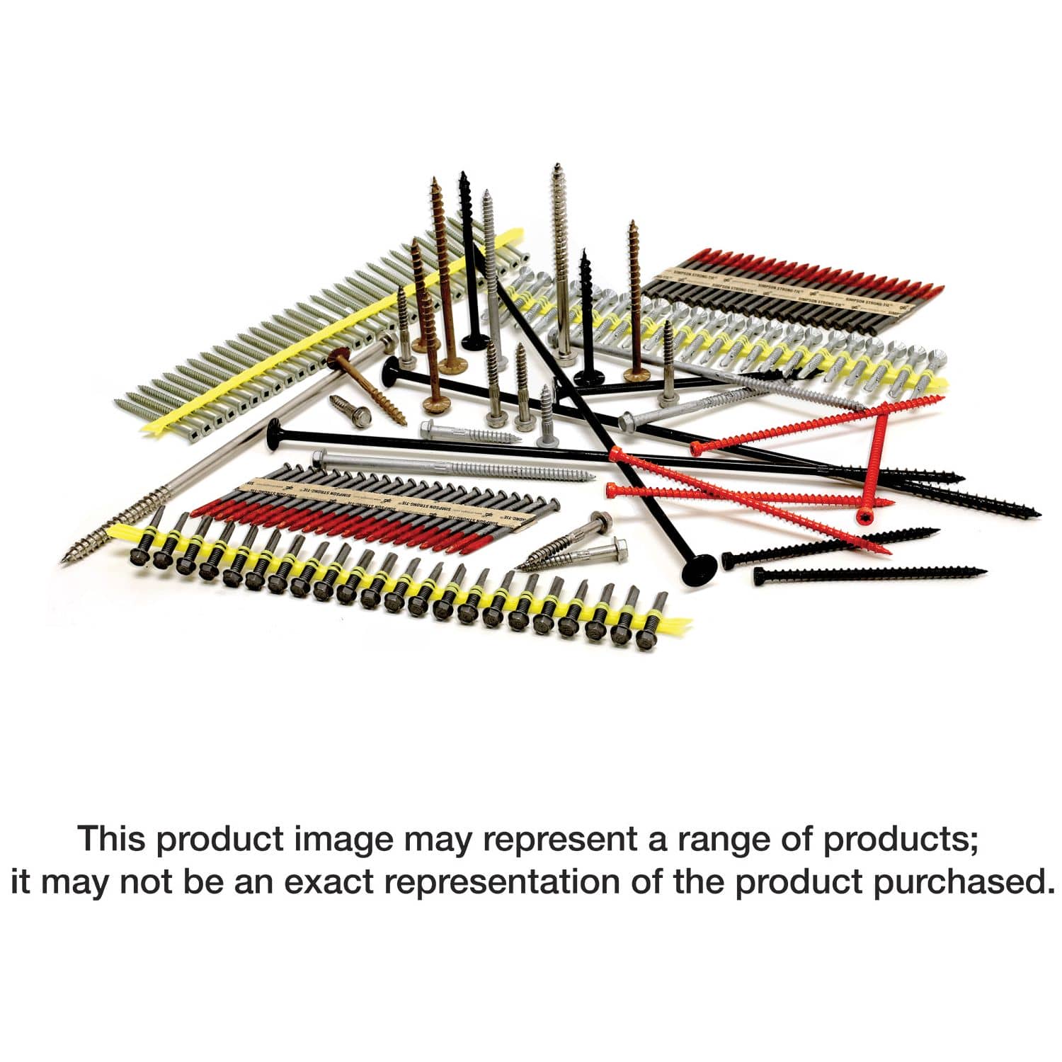 Simpson Strong-Tie TBG1245S Strong-Drive TB WOOD-TO-STEEL Screw (Collated),  #12 x 1-3/4-in. N2000, 1000-Pack - Image 3