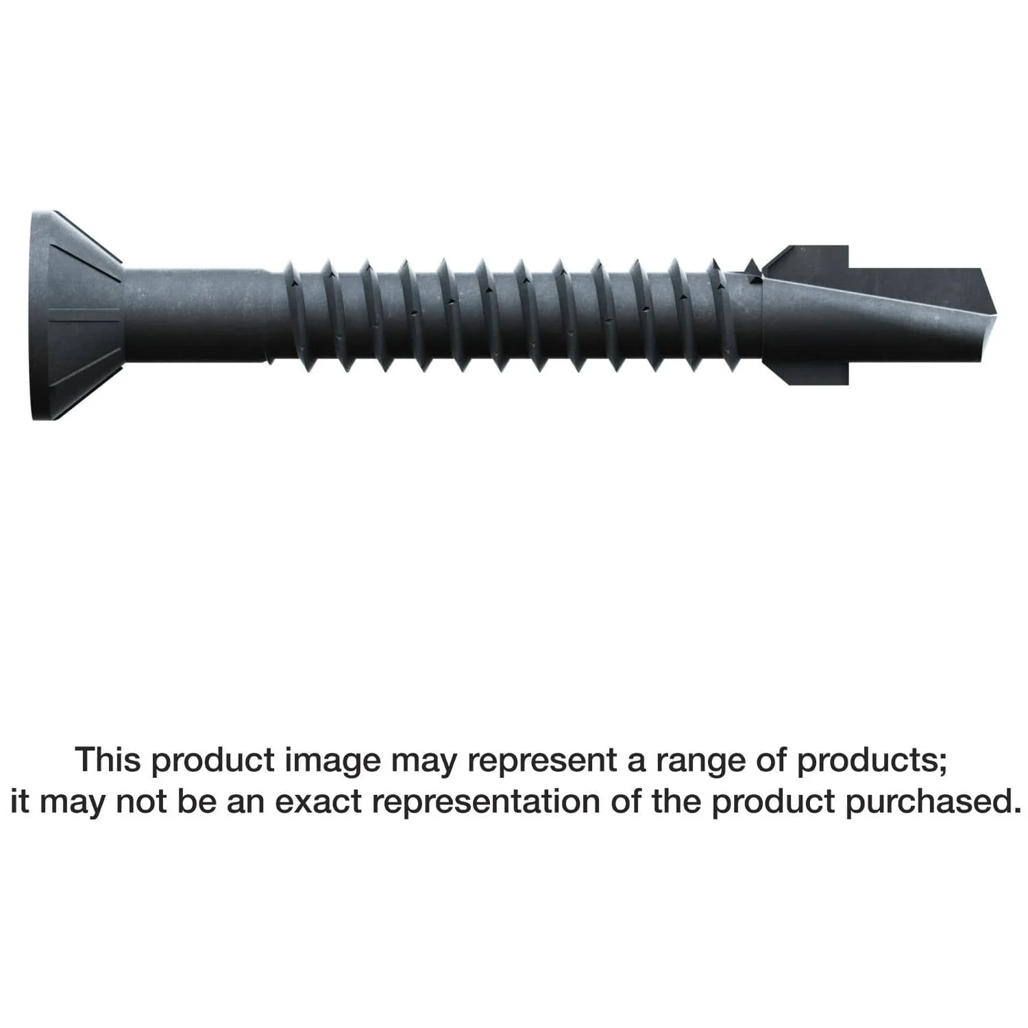 Simpson Strong-Tie TBP1245R2000 Strong-Drive TB WOOD-TO-STEEL Screw,  #12 x 1-3/4-in. Black Phos., 2000-Pack - Image 3