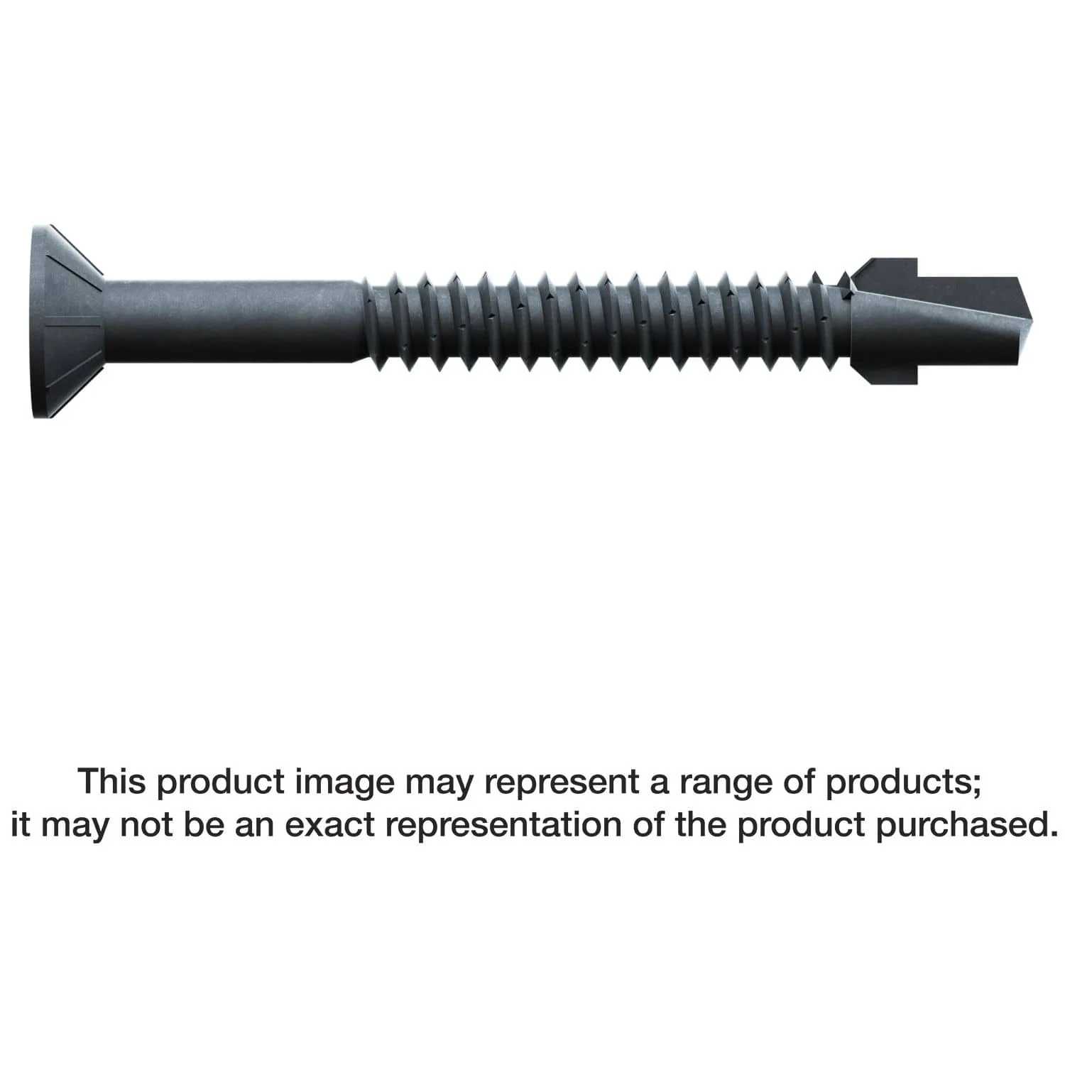 Simpson Strong-Tie TBP1460R50 Strong-Drive TB WOOD-TO-STEEL Screw,  #14 x 2-3/8-in. Black Phos., 50-Pack - Image 2