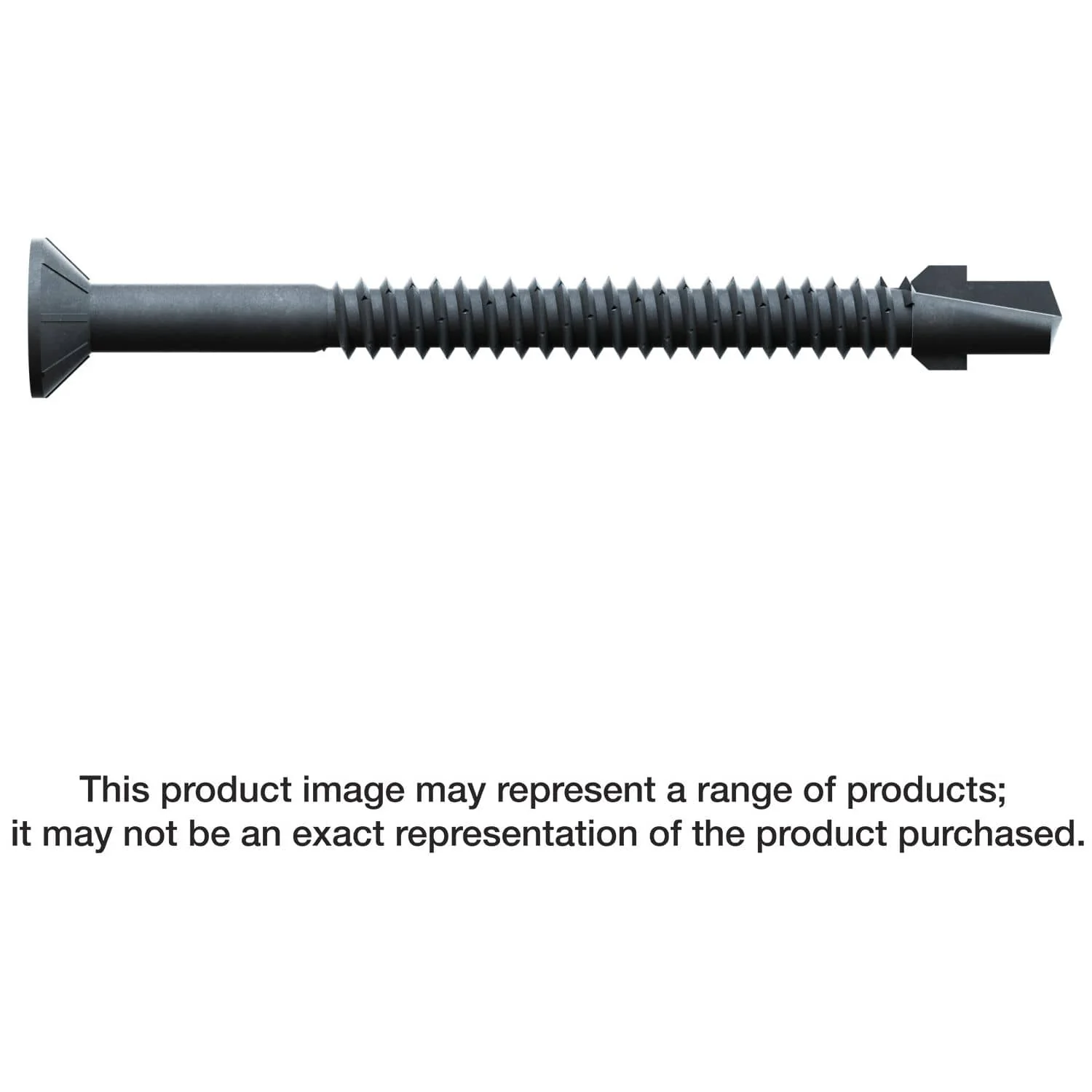 Simpson Strong-Tie TBP1475R50 Strong-Drive TB WOOD-TO-STEEL Screw,  #14 x 3-in. Black Phos., 50-Pack - Image 1