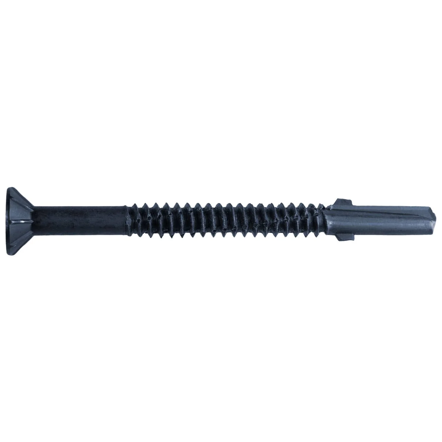 Simpson Strong-Tie TFP1475R1000 Strong-Drive TF WOOD-TO-STEEL Screw,  #14 x 3-in. T30, Black Phos., 1000-Pack - Image 2