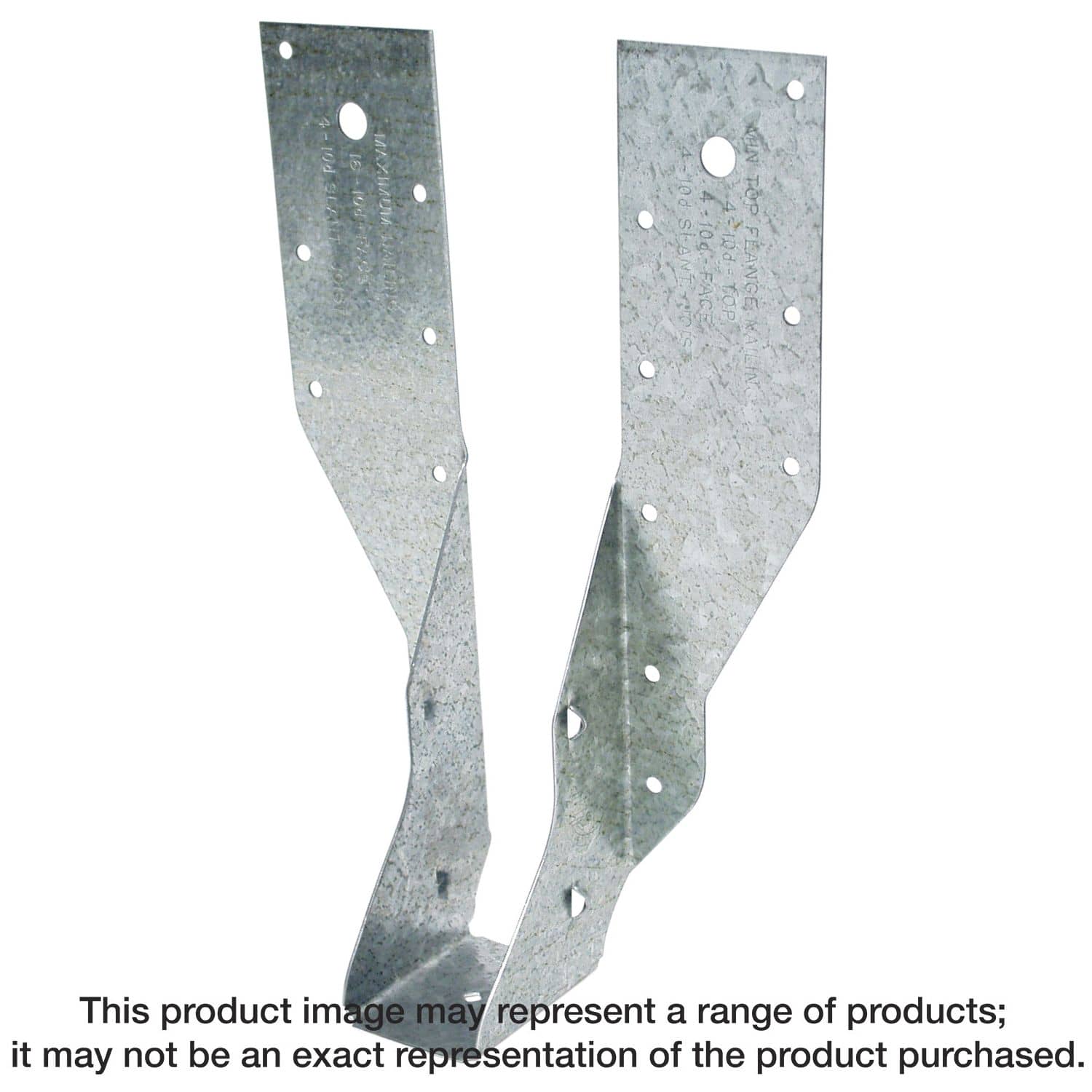 Simpson Strong-Tie THA29 THA 9-11/16-in. Galvanized Adjustable Hanger for 2x Truss - Image 1