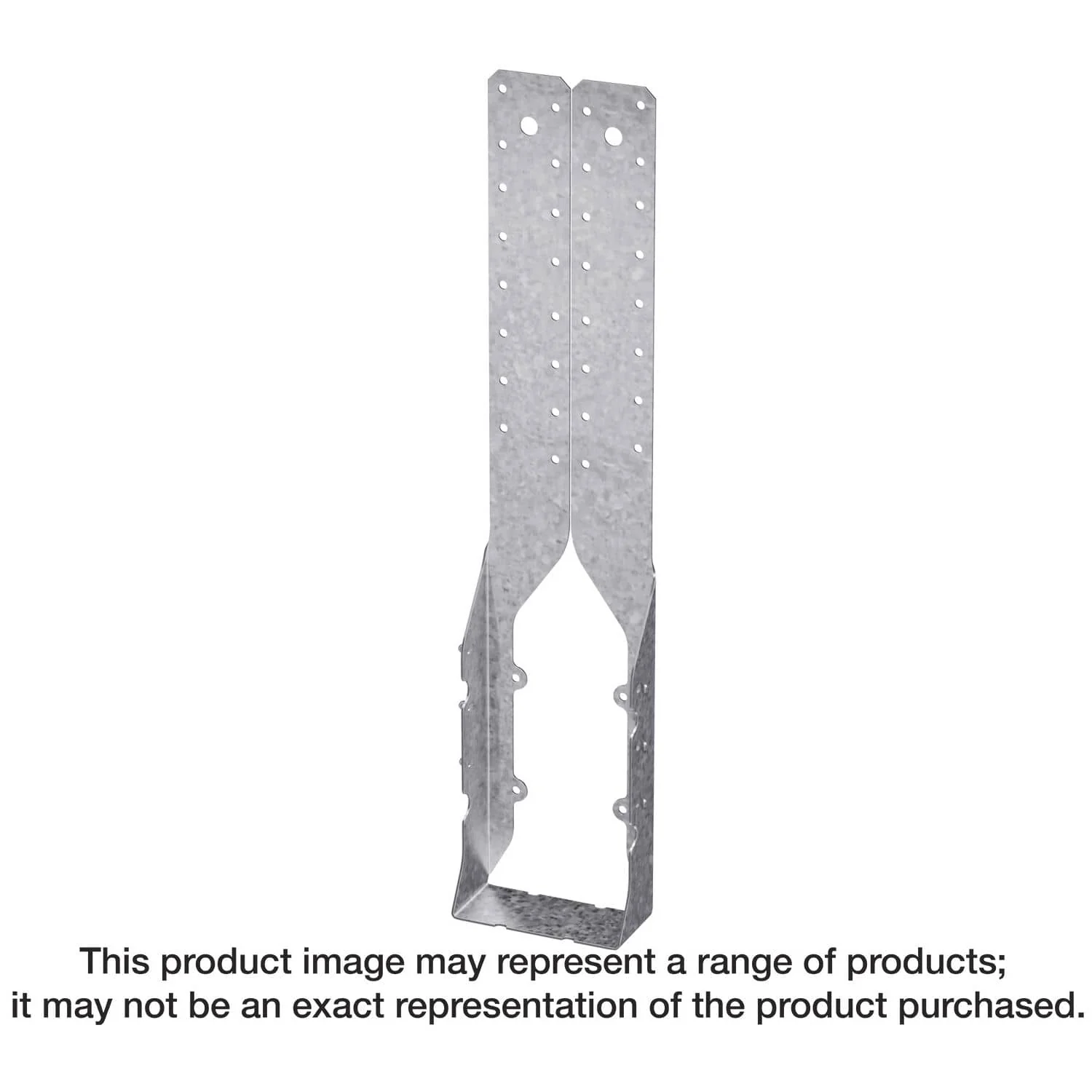 Simpson Strong-Tie THAC426-2 THAC Galvanized Adjustable Concealed-Flange Truss Hanger for Double 4x26 - Image 1