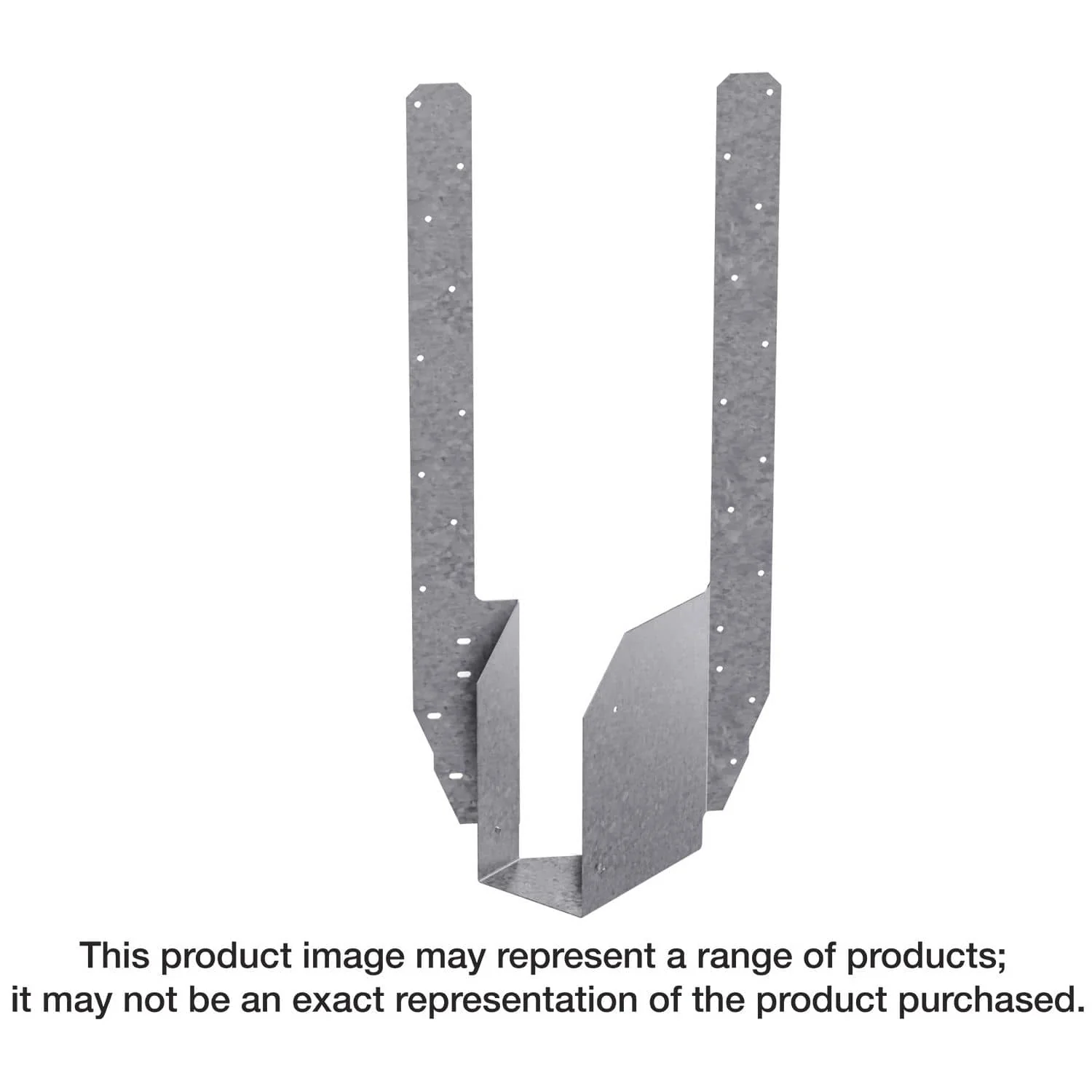 Simpson Strong-Tie THAL422 THAL 22-5/8-in. Galvanized Adjustable Hanger for 4x Floor Truss, Skewed Left 45° - Image 1