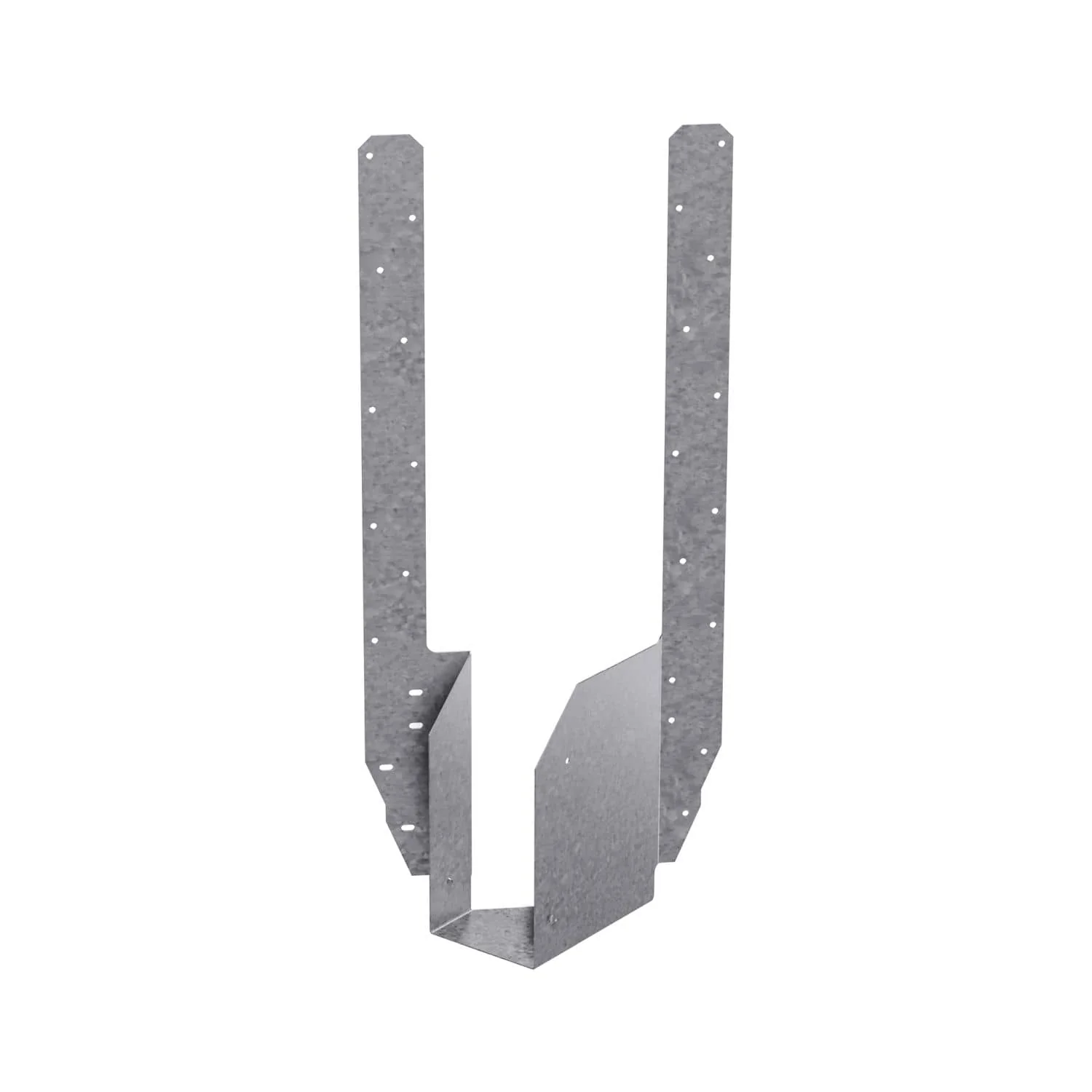Simpson Strong-Tie THAL422 THAL 22-5/8-in. Galvanized Adjustable Hanger for 4x Floor Truss, Skewed Left 45° - Image 3