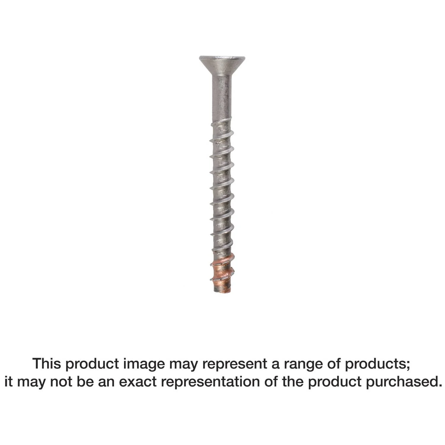 Simpson Strong-Tie THD37212CS6SS Titen HD 3/8-in. x 2-1/2-in. Type 316 SS Countersunk Head Heavy-Duty Screw Anchor, 25-Pack - Image 1
