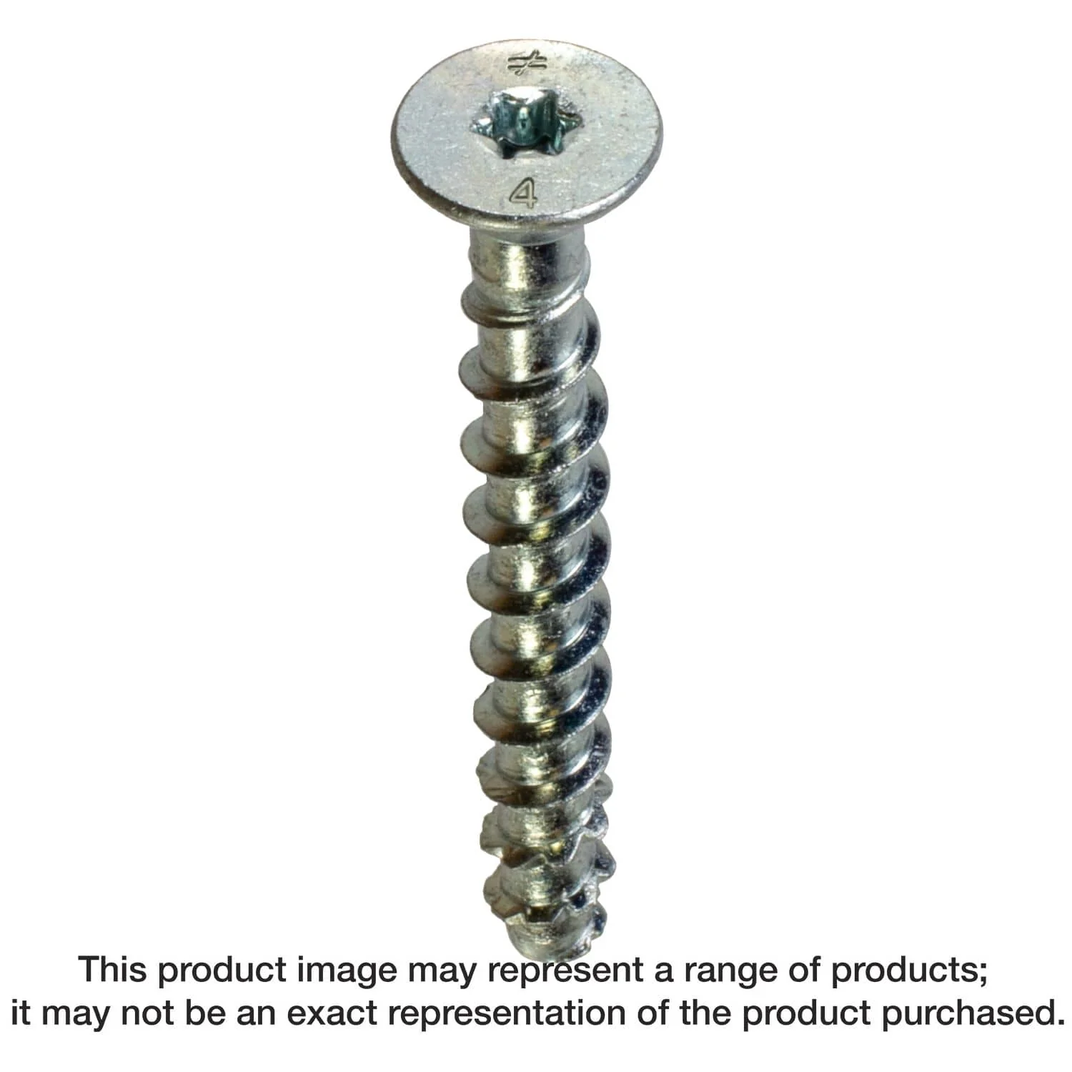 Simpson Strong-Tie THDB25312CS Titen HD 1/4-in. x 3-1/2-in. Zinc-Plated Countersunk Head Heavy-Duty Screw Anchor, 50-Pack - Image 1