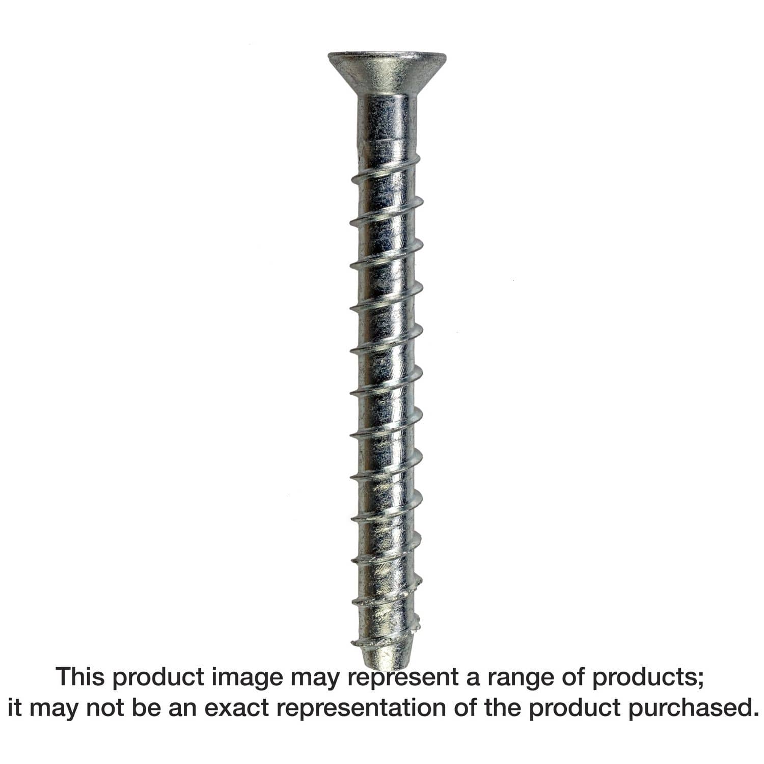 Simpson Strong-Tie THDB25412CS Titen HD 1/4-in. x 4-1/2-in. Zinc-Plated Countersunk Head Heavy-Duty Screw Anchor, 50-Pack - Image 2