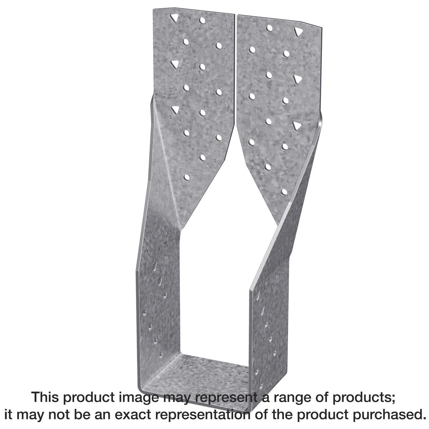 Simpson Strong-Tie THGQ2-SDS3 THGQ 3-5/16-in. Heavy-Duty Girder Truss Hanger with Strong-Drive SDS Screws - Image 1