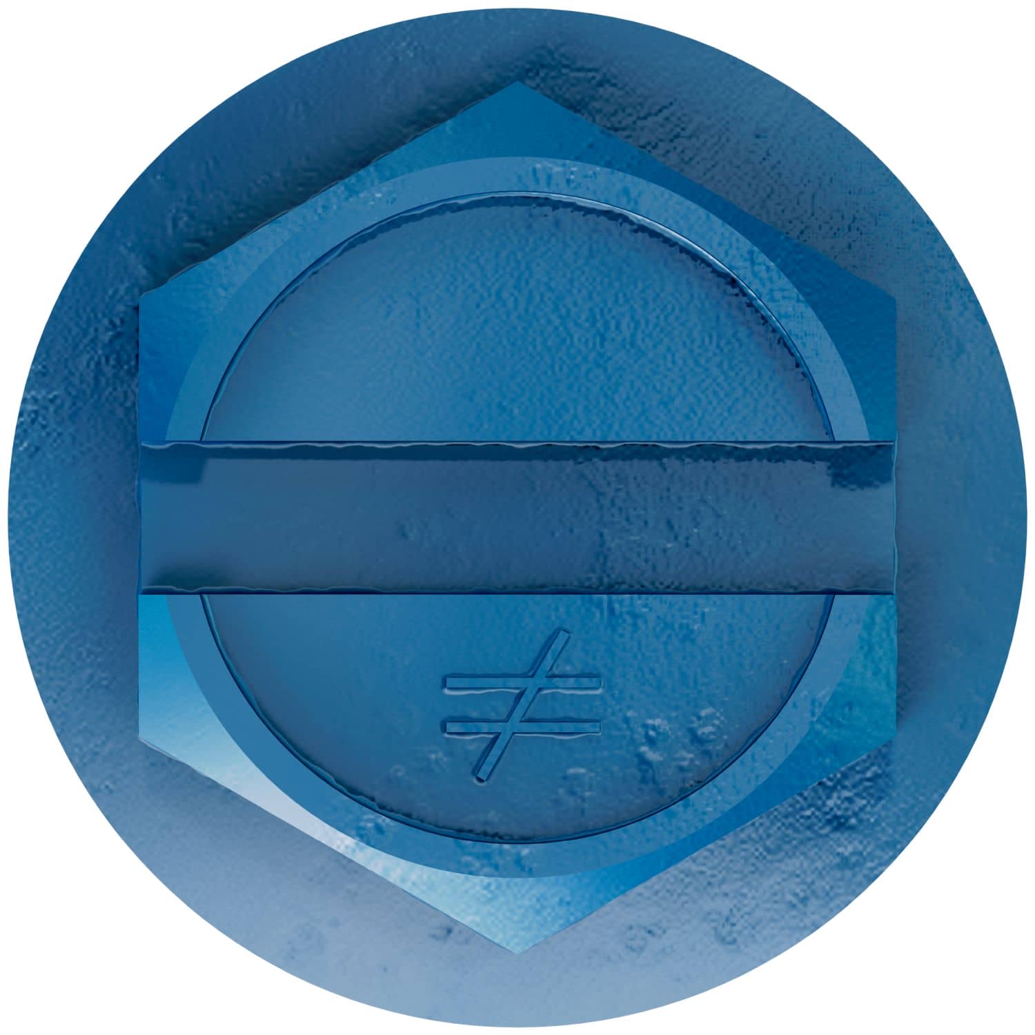 Simpson Strong-Tie TNT18114HB Titen Turbo,  3/16-in. x 1-1/4-in. Hex-Head Concrete and Masonry Screw, Blue, 3000-Pack - Image 1