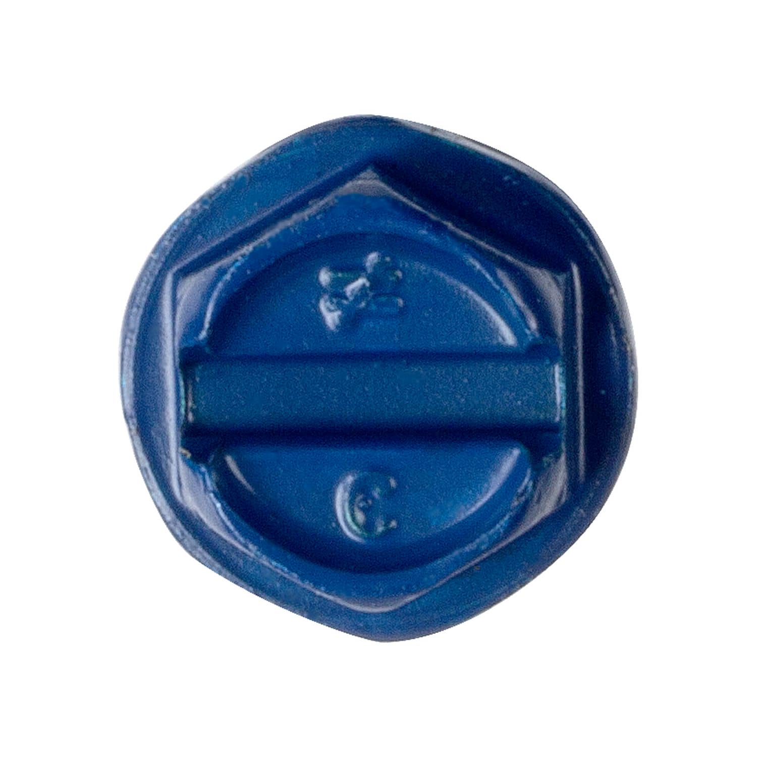 Simpson Strong-Tie TNT18234HB Titen Turbo,  3/16-in. x 2-3/4-in. Hex-Head Concrete and Masonry Screw, Blue, 1500-Pack - Image 1