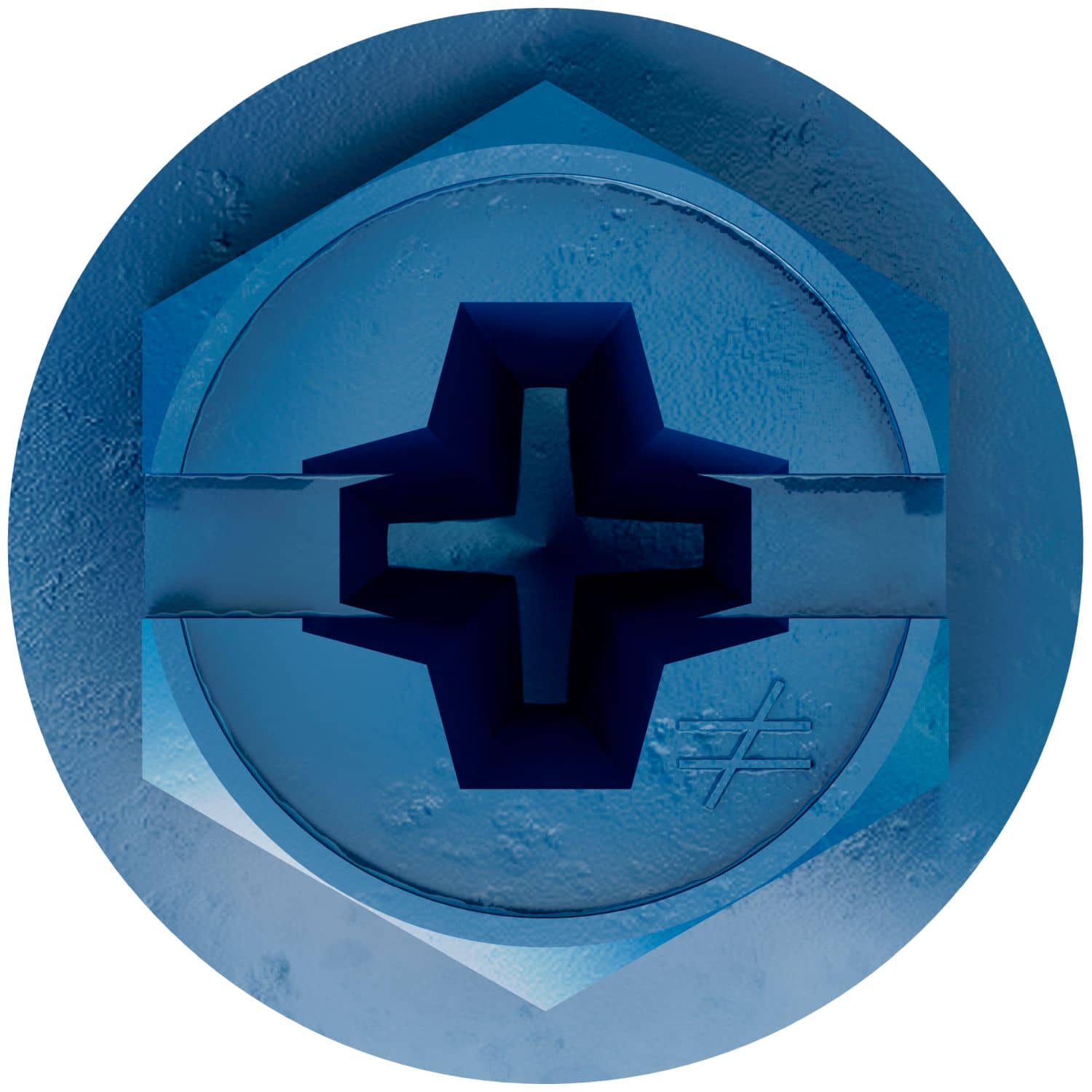 Simpson Strong-Tie TNT25114HR200 Titen Turbo,  1/4-in. x 1-1/4-in. Hex-Head Concrete and Masonry Screw, Blue, 200-Pack - Image 3