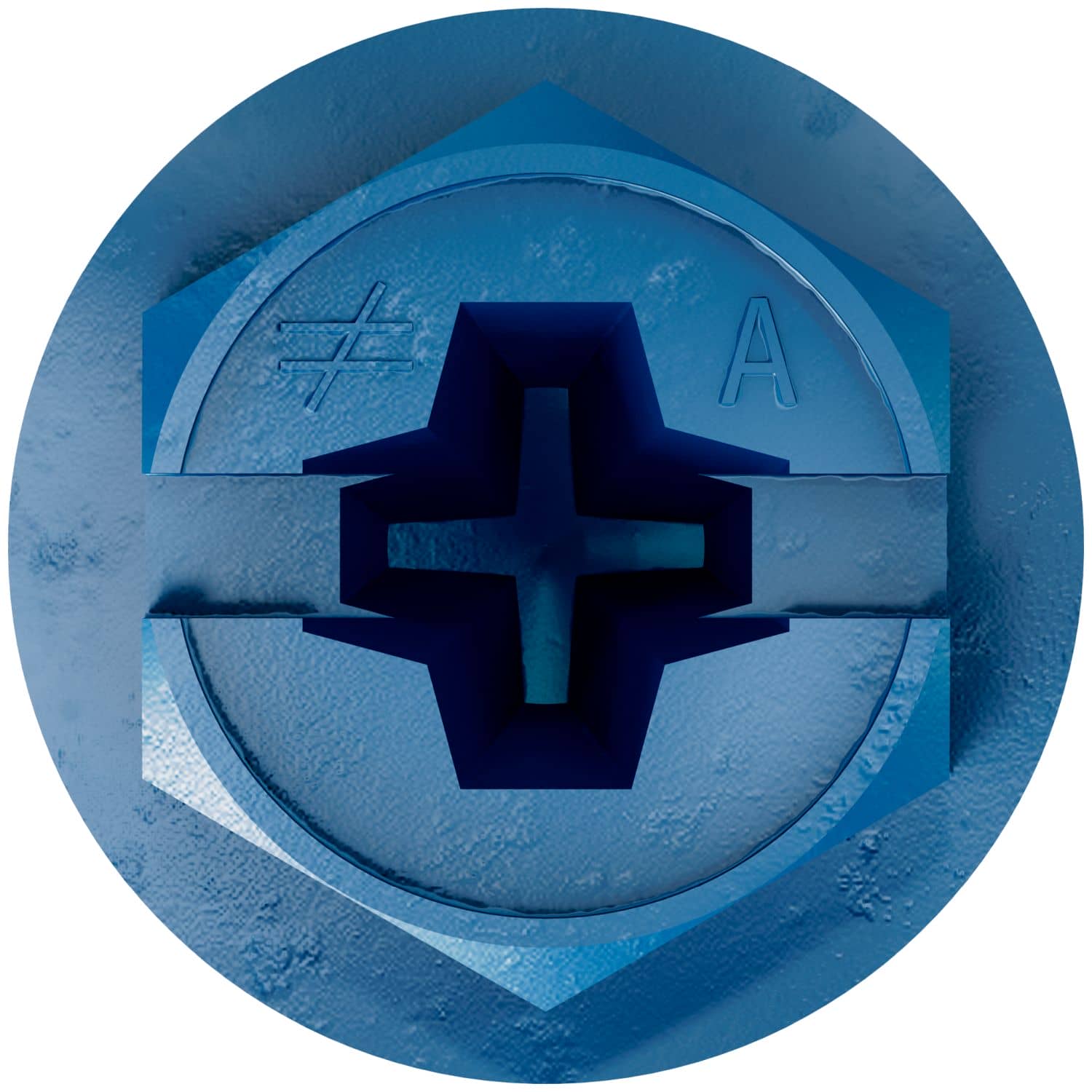 Simpson Strong-Tie TNT25134HB Titen Turbo,  1/4-in. x 1-3/4-in. Hex-Head Concrete and Masonry Screw, Blue, 2500-Pack - Image 3