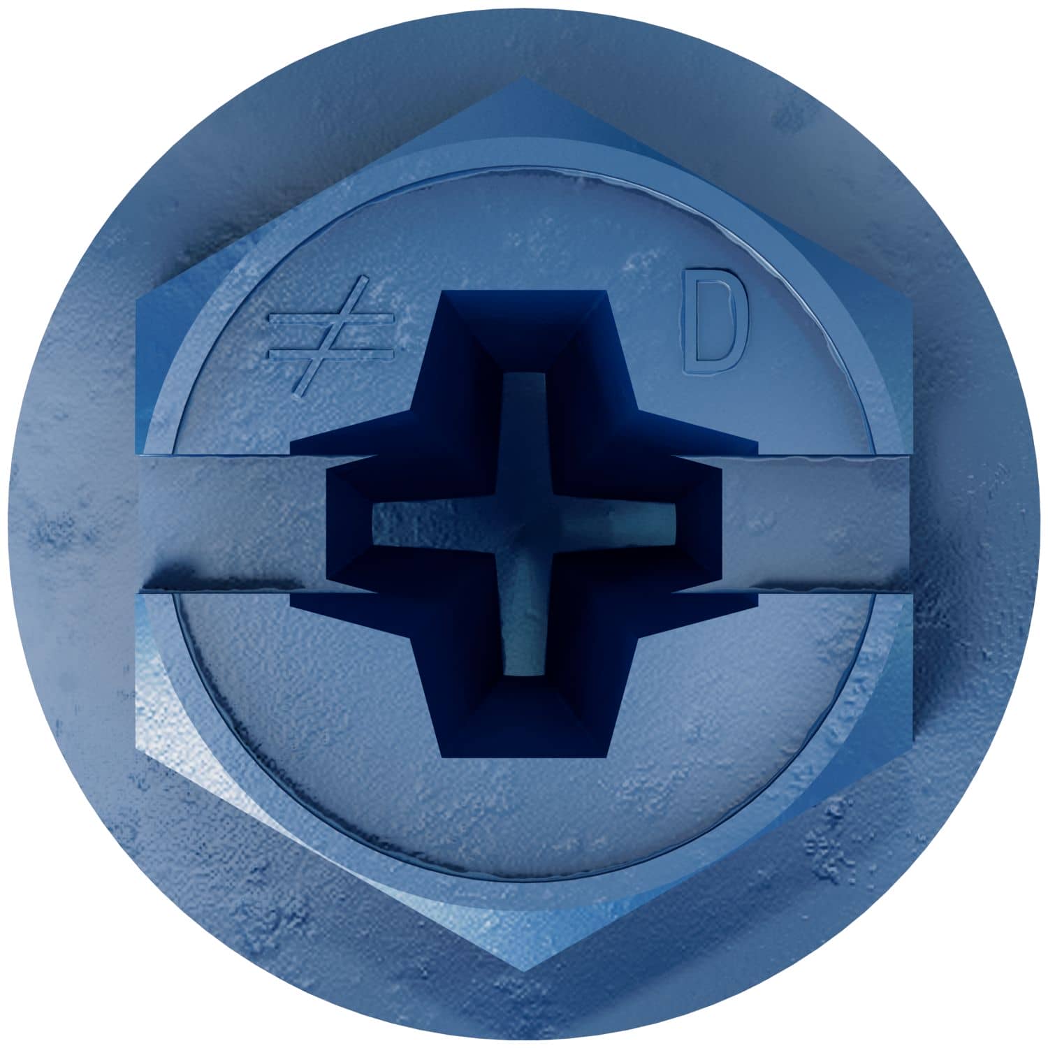 Simpson Strong-Tie TNT25314H Titen Turbo,  1/4-in. x 3-1/4-in. Hex-Head Concrete and Masonry Screw, Blue, 100-Pack - Image 3