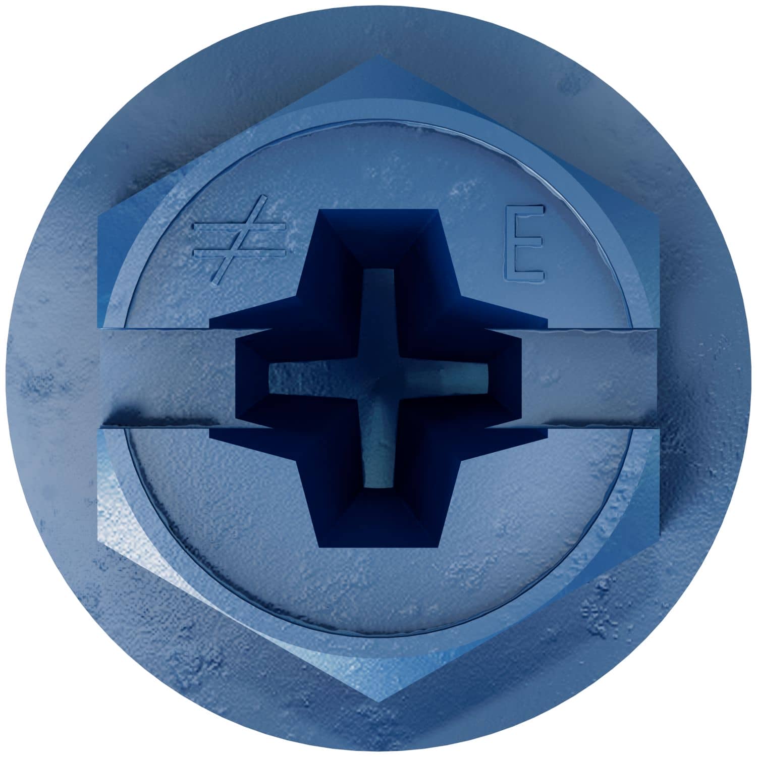 Simpson Strong-Tie TNT25334HC75 Titen Turbo,  1/4-in. x 3-3/4-in. Hex-Head Concrete and Masonry Screw, Blue, 75-Pack - Image 3