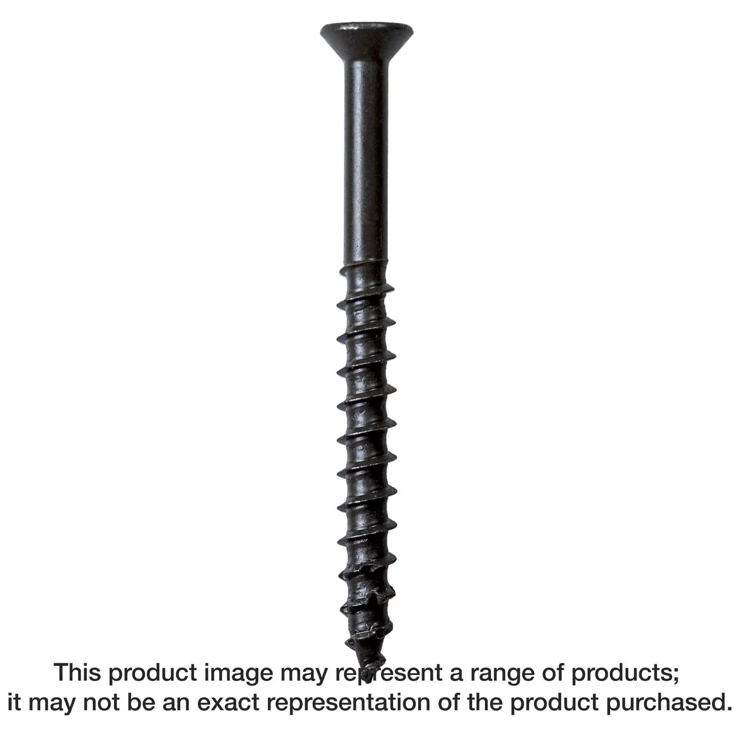 Simpson Strong-Tie TNTB25234TTR Titen Turbo,  1/4-in. x 2-3/4-in. 6-Lobe Trim-Head Concrete and Masonry Screw, Bronze, 100-Pack - Image 3