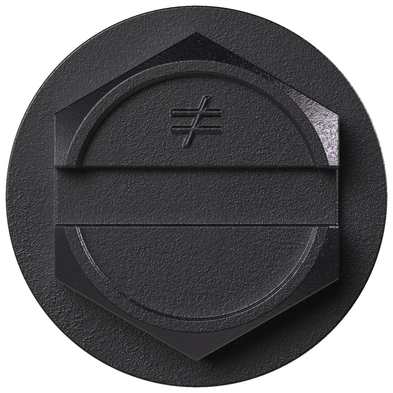 Simpson Strong-Tie TNTBL18114H Titen Turbo,  3/16-in. x 1-1/4-in. Hex-Head Concrete and Masonry Screw, Black, 100-Pack - Image 1