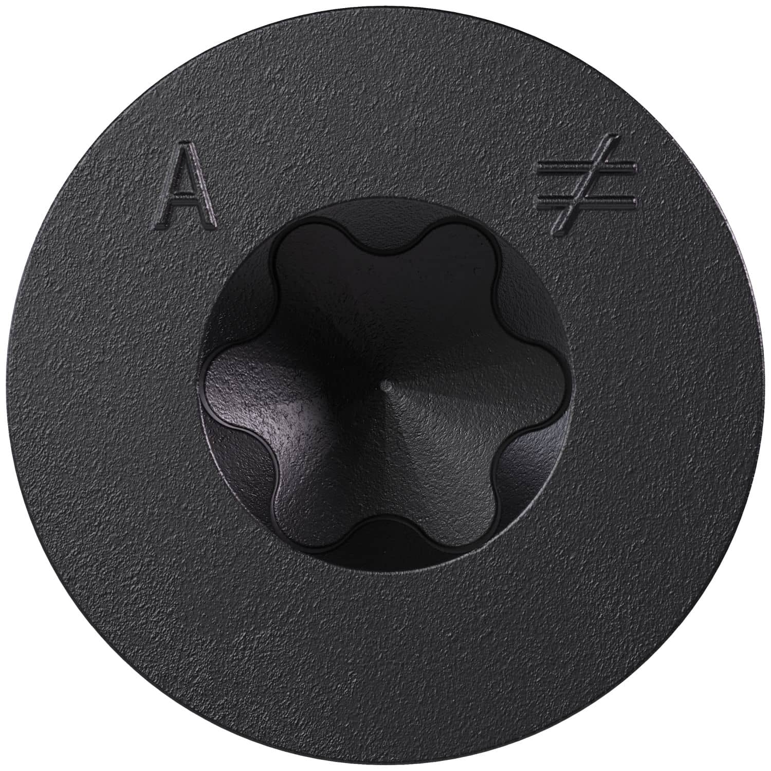 Simpson Strong-Tie TNTBL18134TF Titen Turbo,  3/16-in. x 1-3/4-in. 6-Lobe Flat-Head Concrete and Masonry Screw, Black, 100-Pack - Image 2