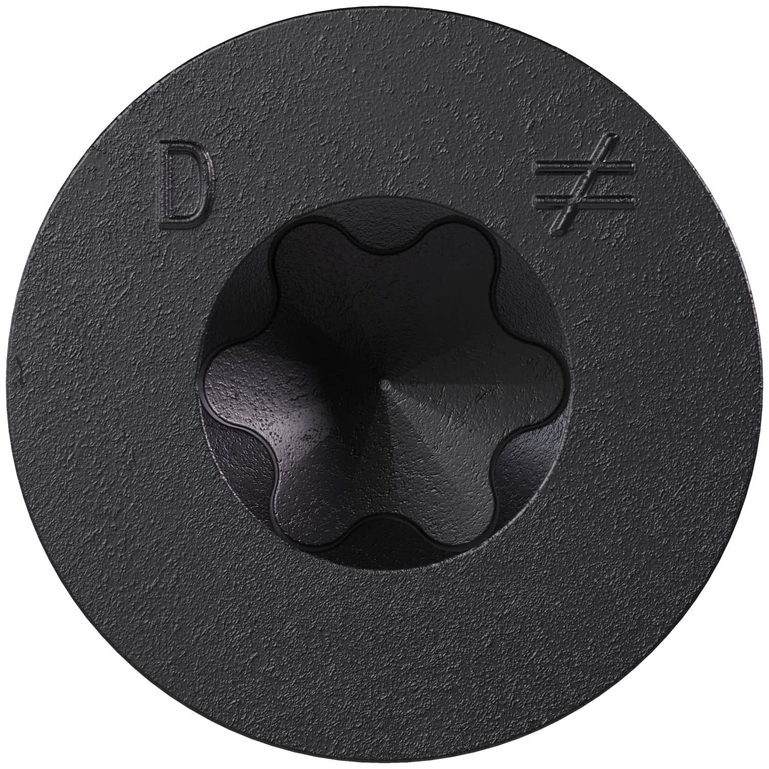 Simpson Strong-Tie TNTBL18314TF Titen Turbo,  3/16-in. x 3-1/4-in. 6-Lobe Flat-Head Concrete and Masonry Screw, Black, 100-Pack - Image 3