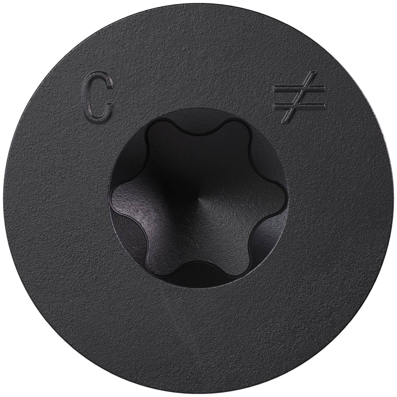 Simpson Strong-Tie TNTBL25234TF Titen Turbo,  1/4-in. x 2-3/4-in. 6-Lobe Flat-Head Concrete and Masonry Screw, Black, 100-Pack - Image 3