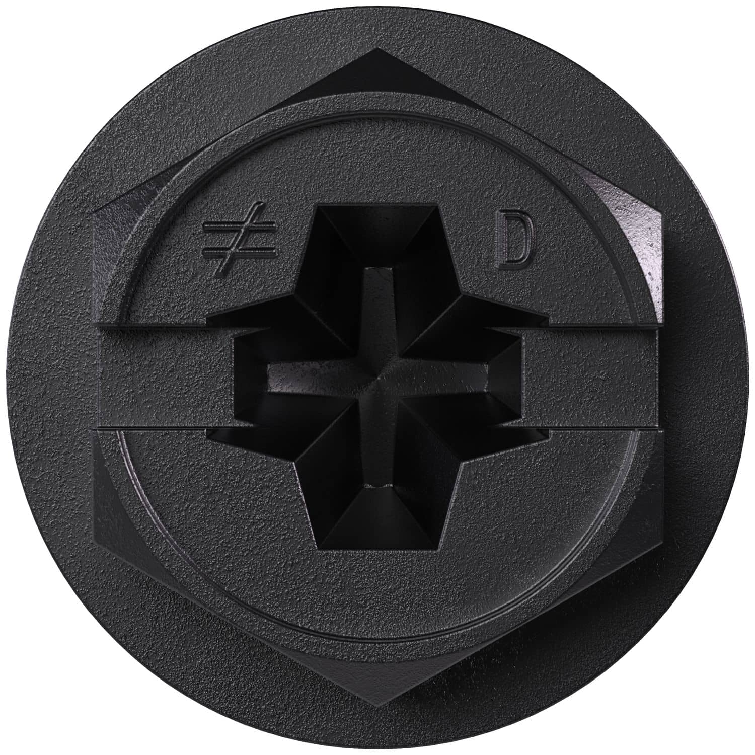 Simpson Strong-Tie TNTBL25314H Titen Turbo,  1/4-in. x 3-1/4-in. Hex-Head Concrete and Masonry Screw, Black, 100-Pack - Image 1