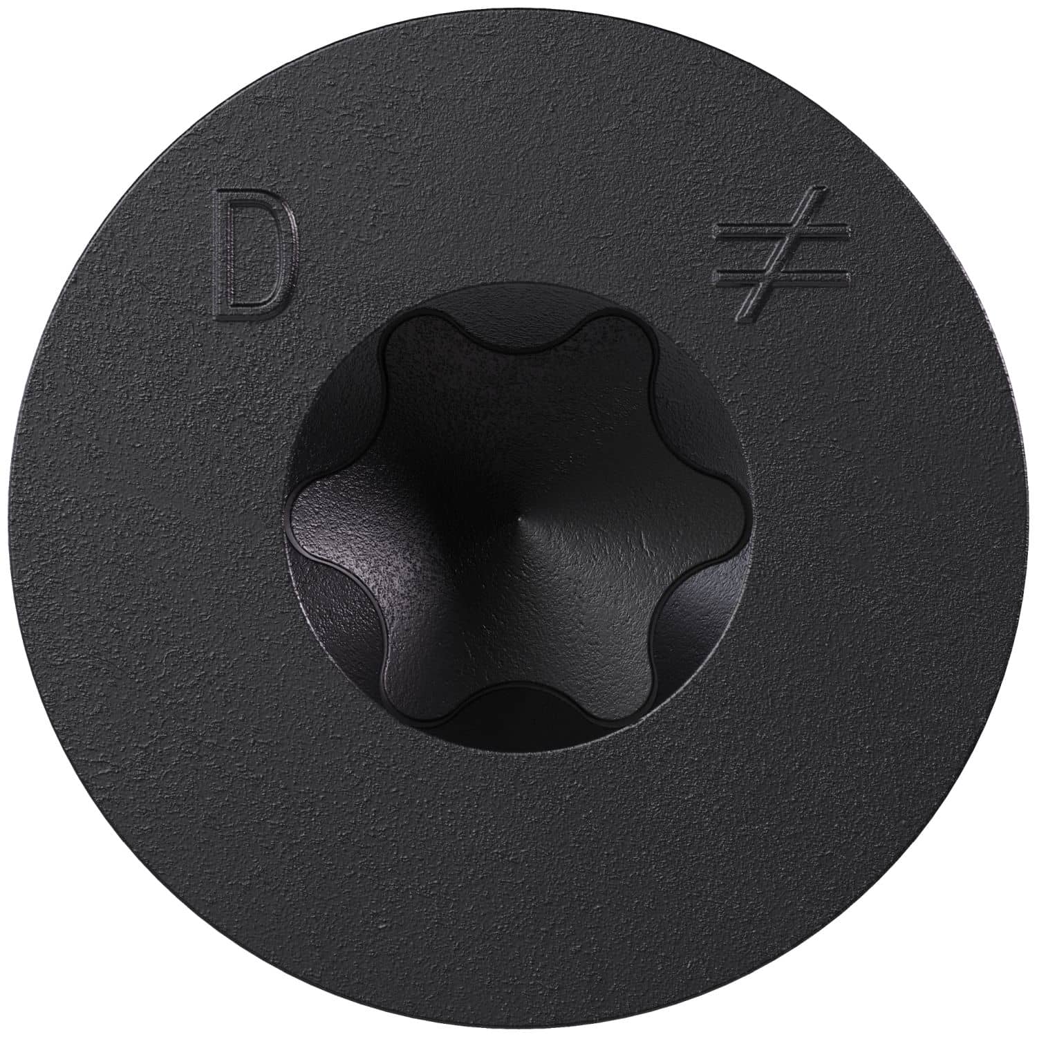 Simpson Strong-Tie TNTBL25314TF Titen Turbo,  1/4-in. x 3-1/4-in. 6-Lobe Flat-Head Concrete and Masonry Screw, Black, 100-Pack - Image 3